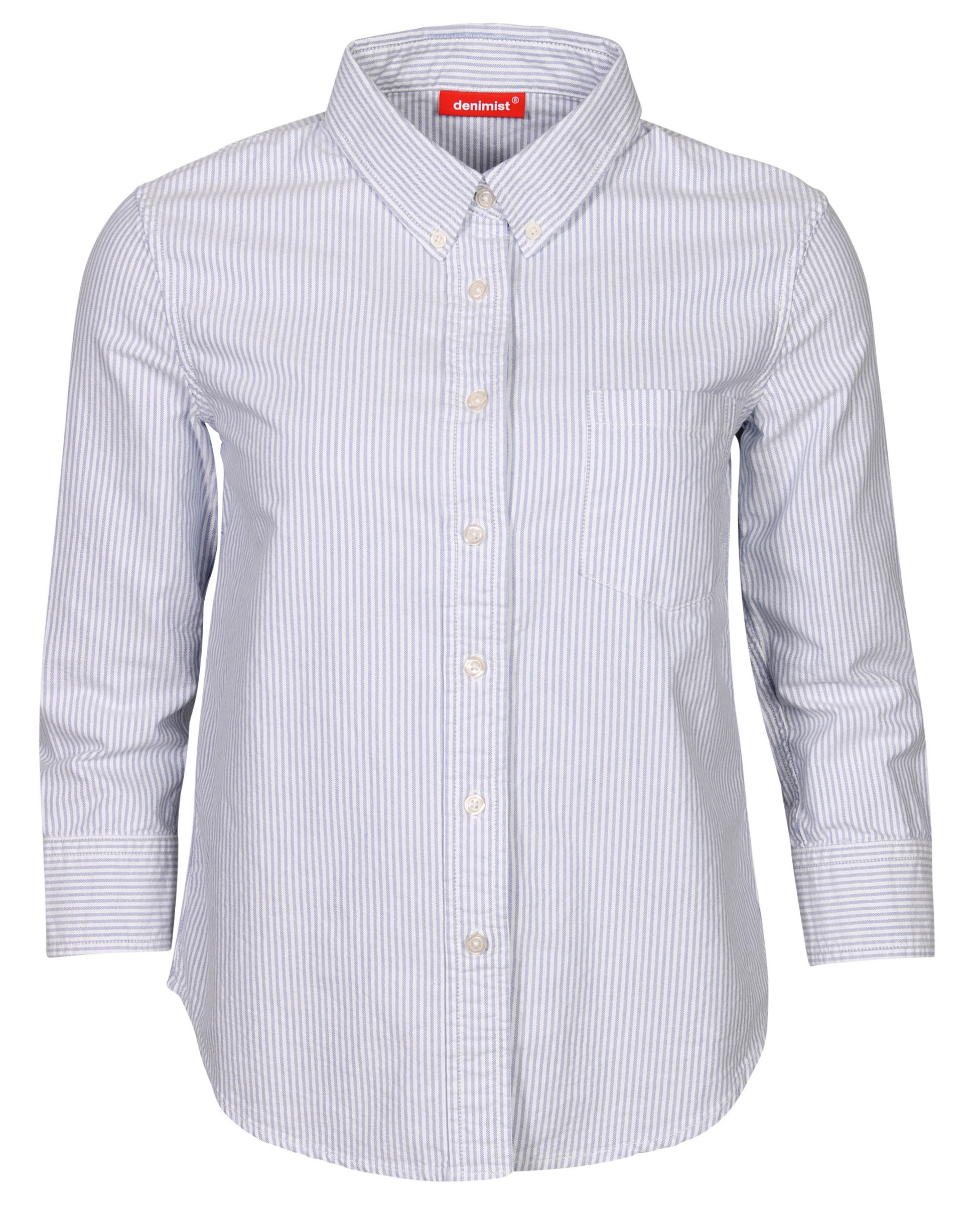 Denimist Shirt Adrienne White/Blue Striped