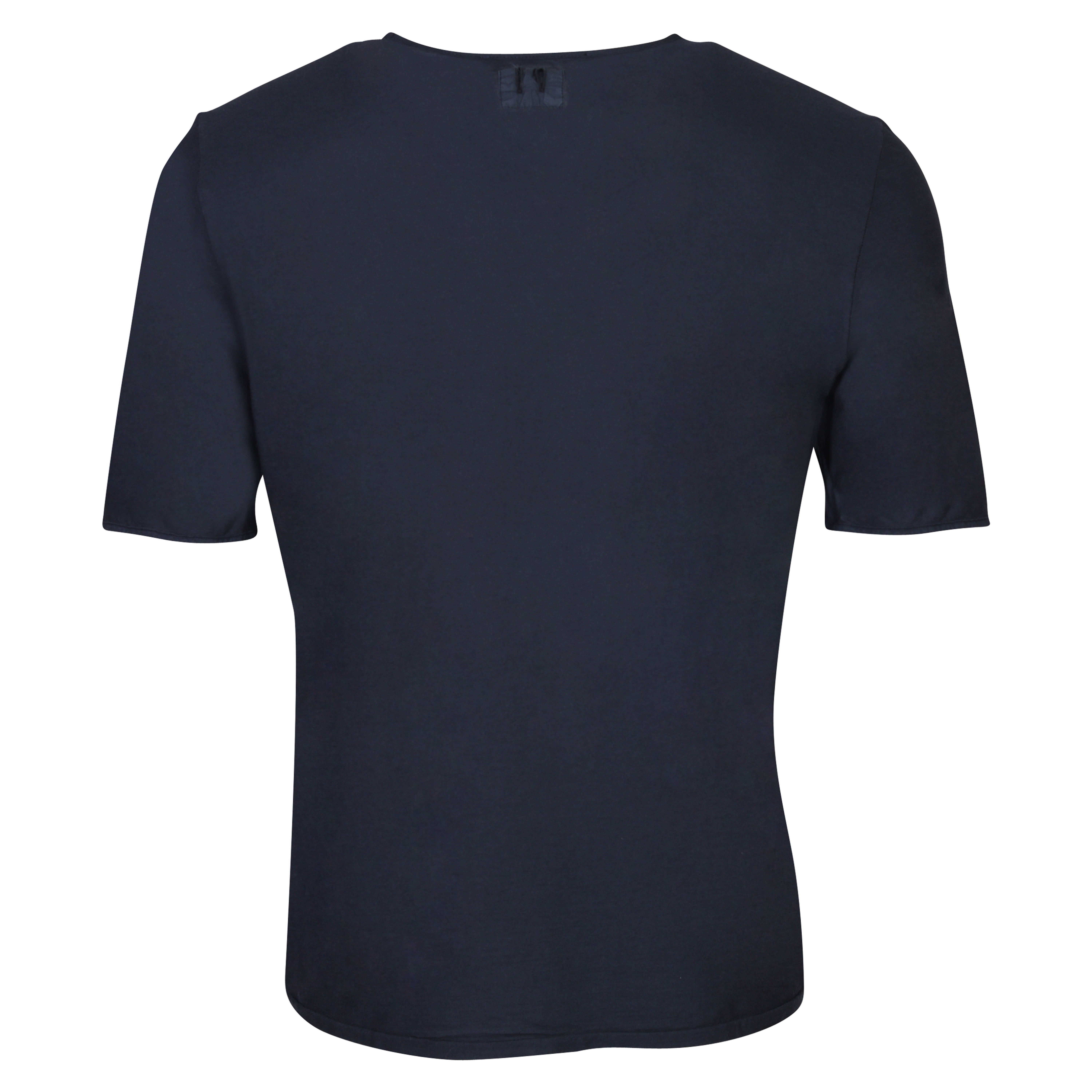 Hannes Roether V-Neck T-Shirt in Dark Navy L