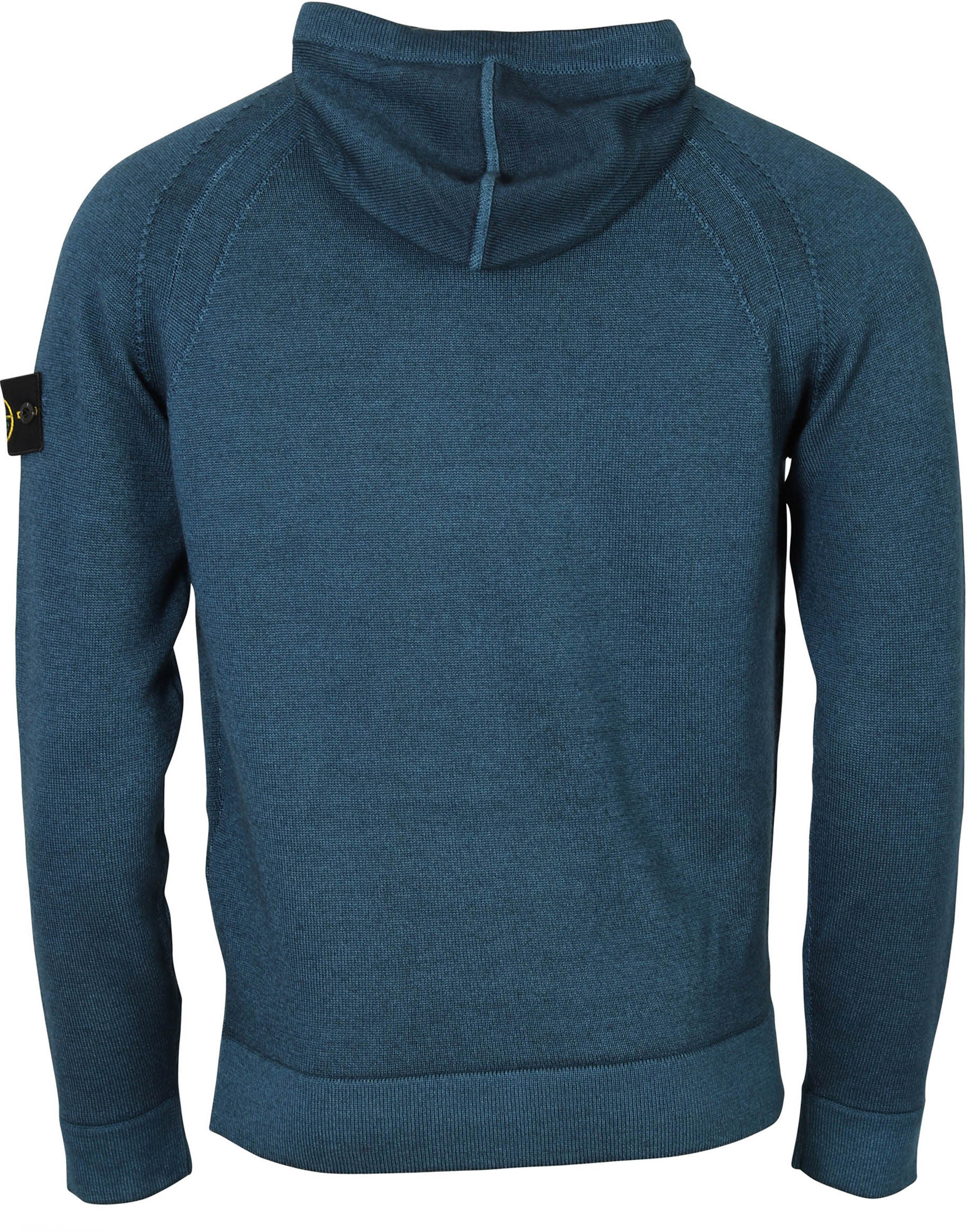 Stone Island Knit Hoodie Blue L