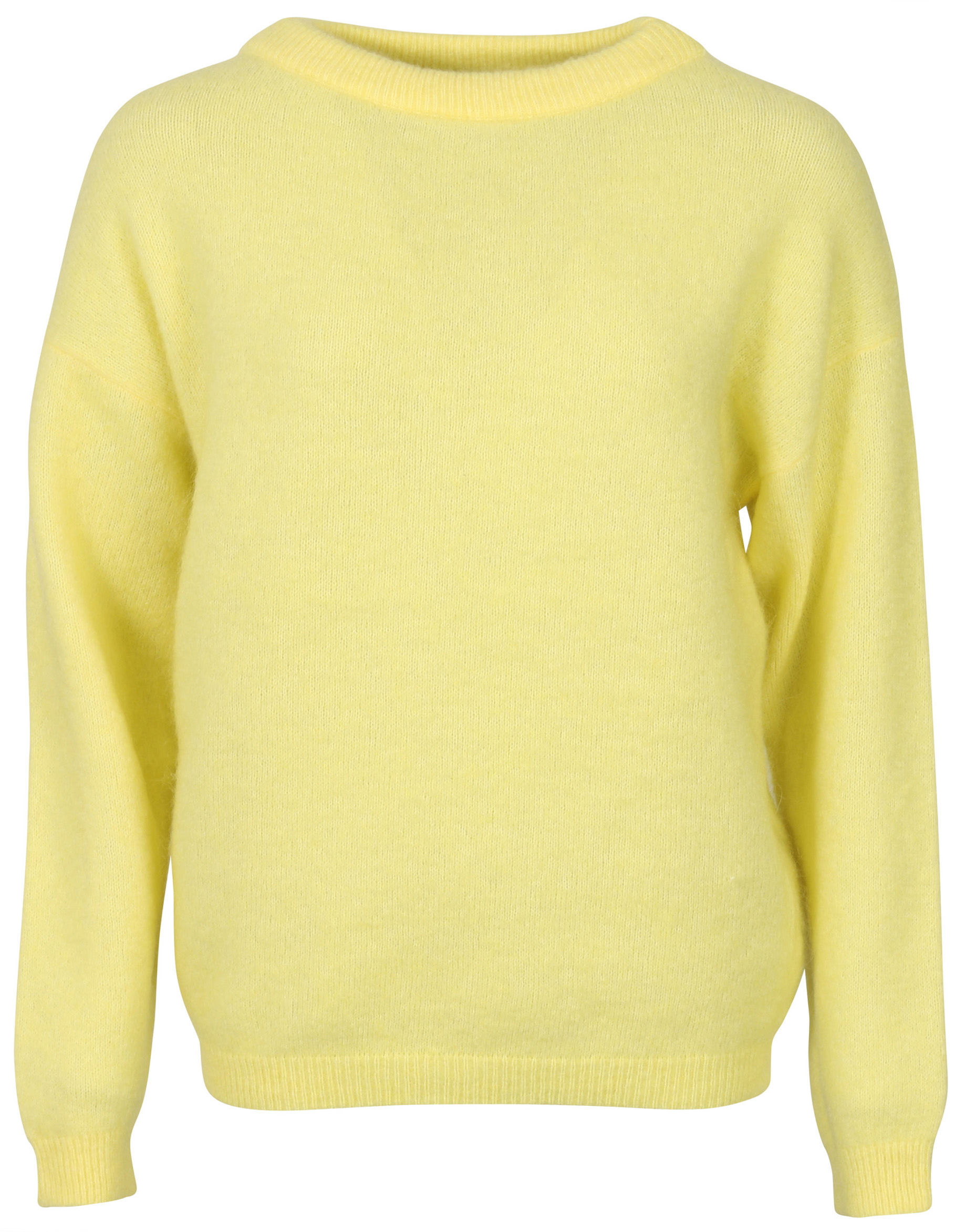 Acne Studios Mohair Pullover Dramatic Yellow