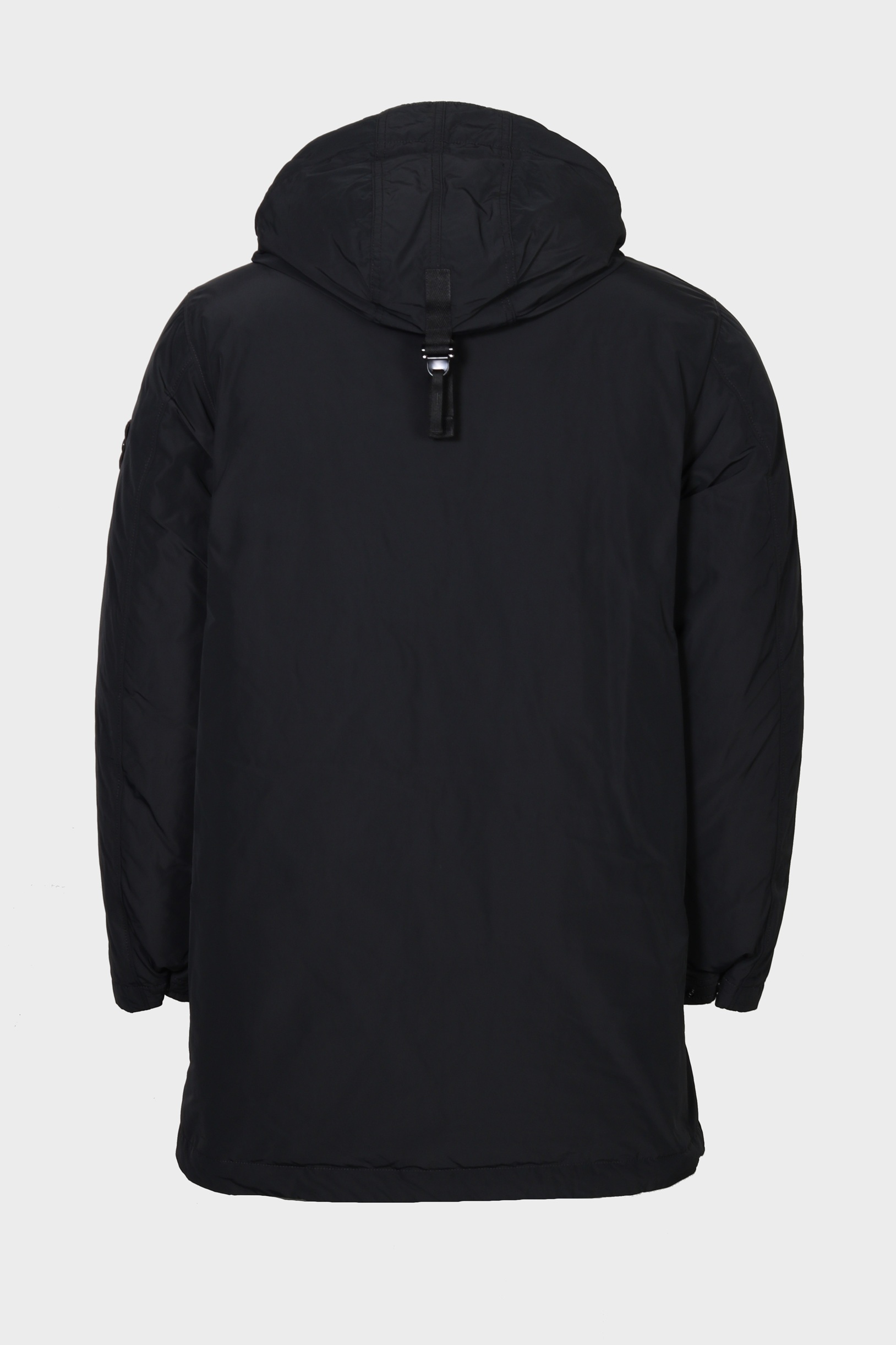 STONE ISLAND Micro Reps Hooded Parka in Black