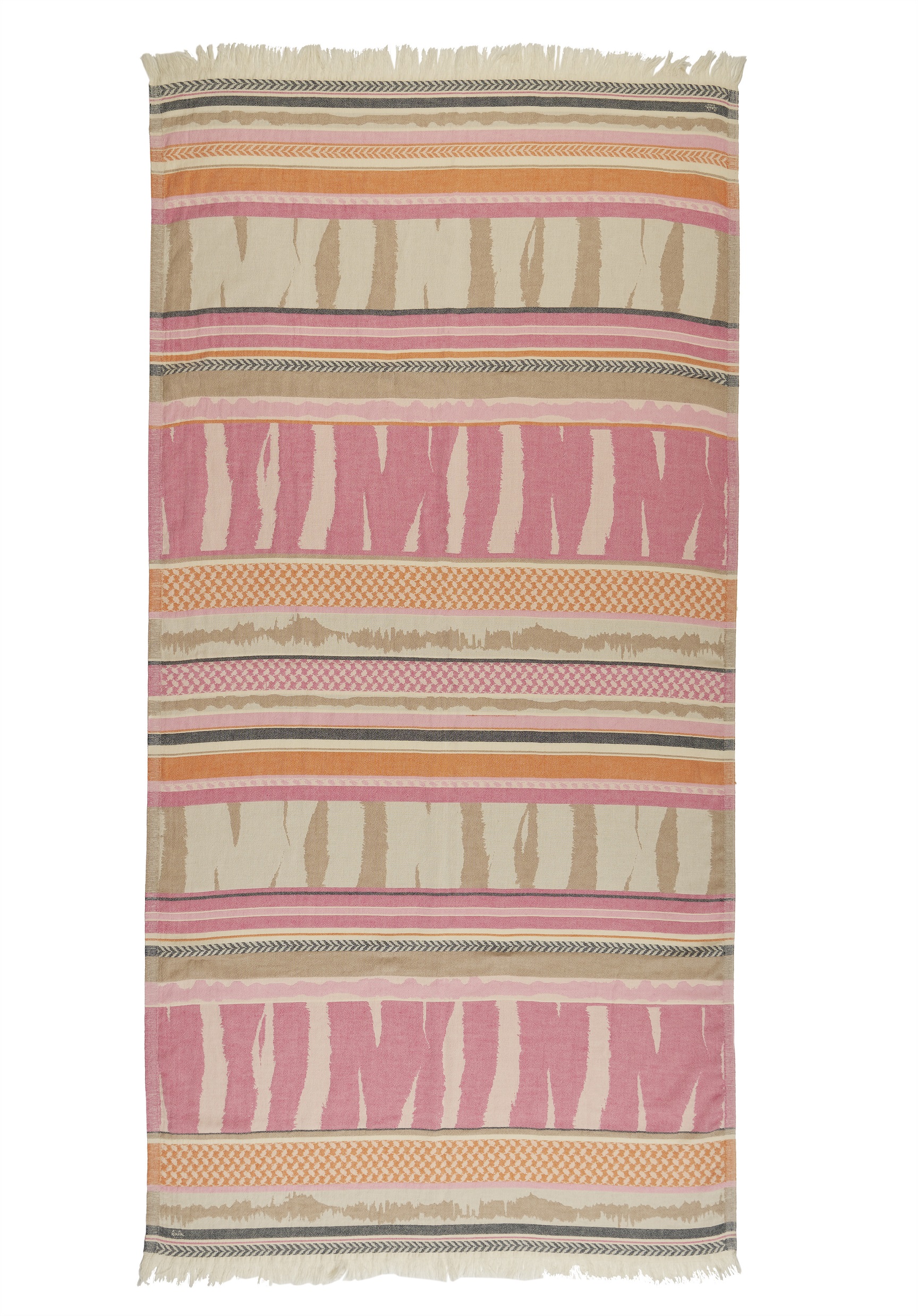 Lala Berlin Beach Blanket Aykahn in Pink Tiger