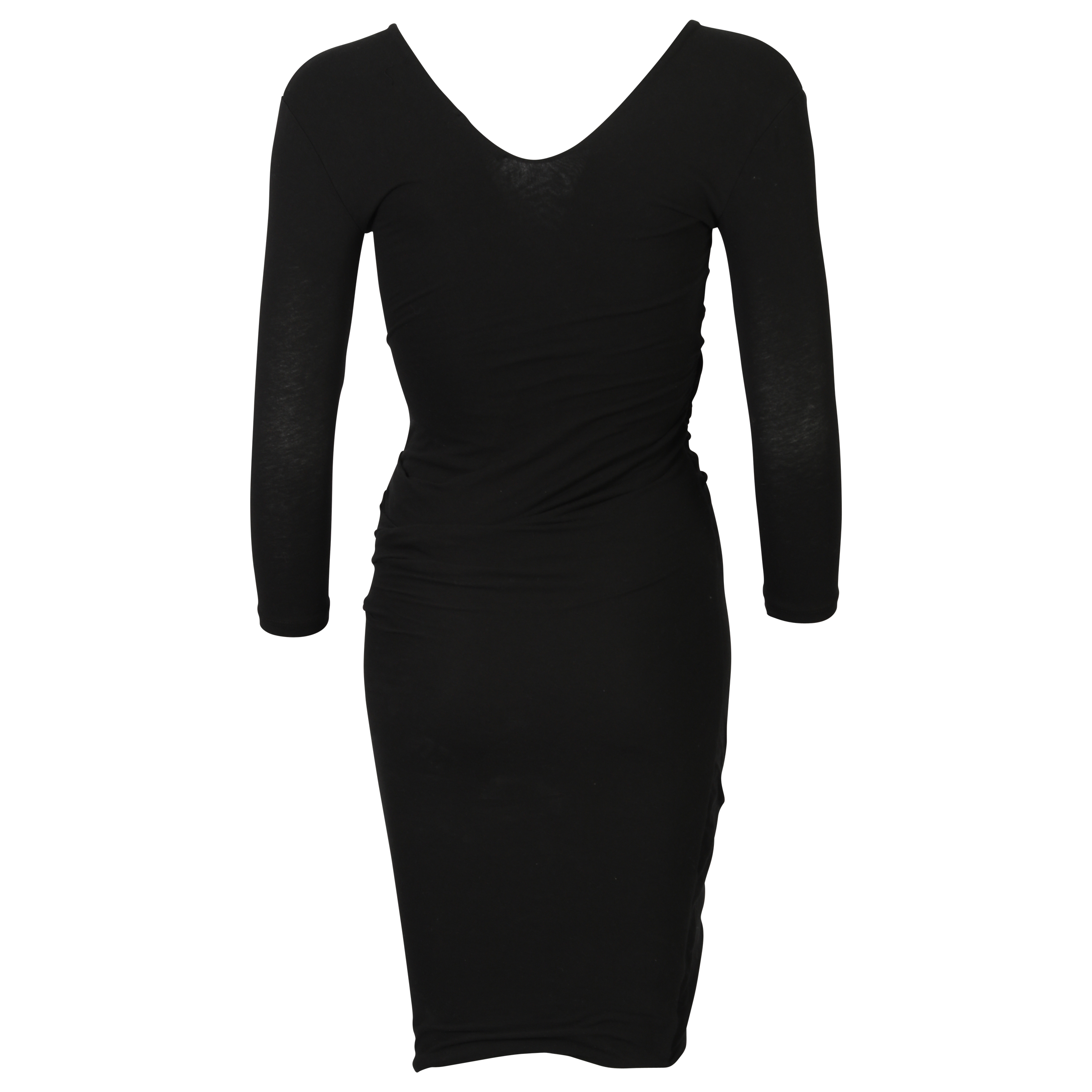 James Perse Wrap Dress schwarz XL