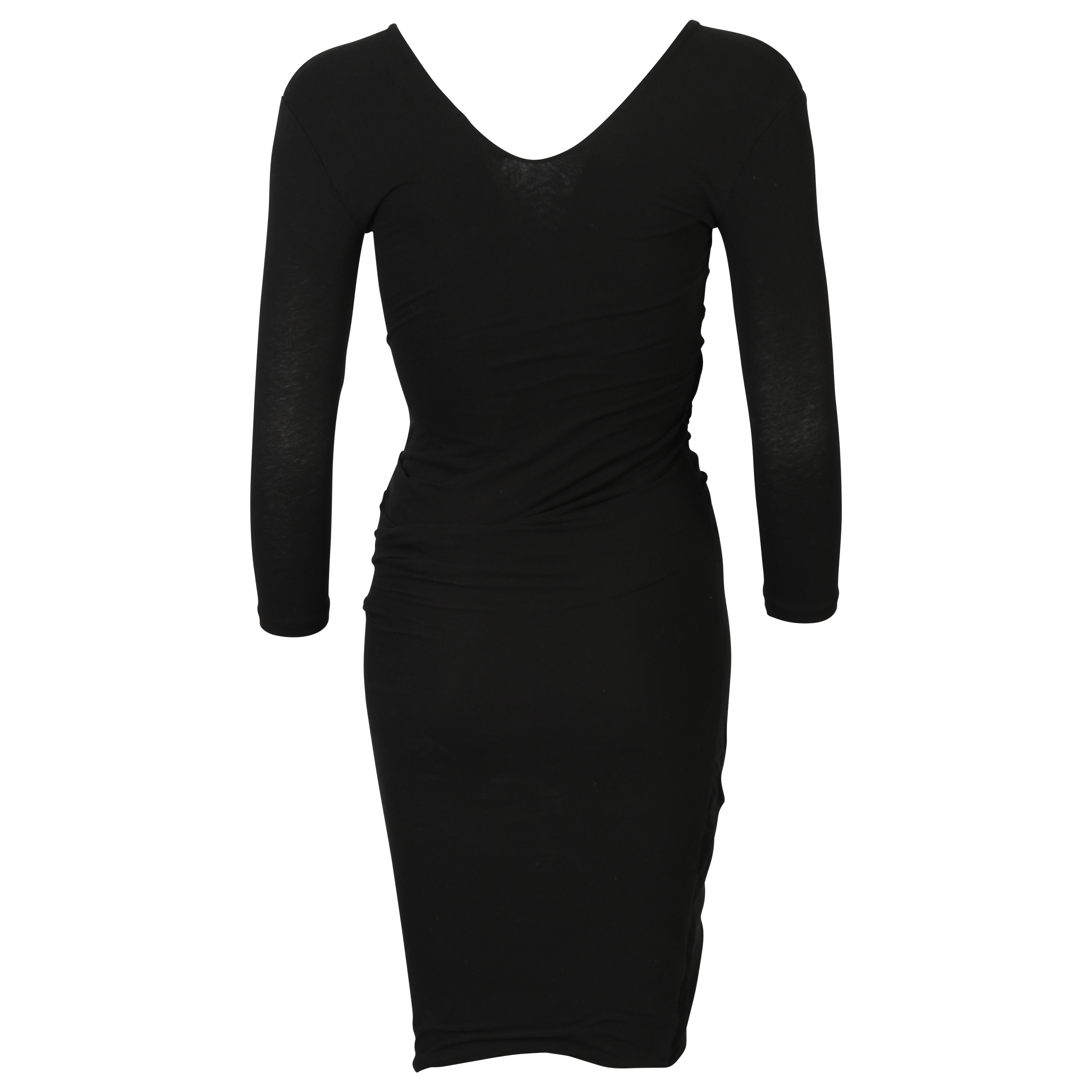 James Perse Wrap Dress schwarz M