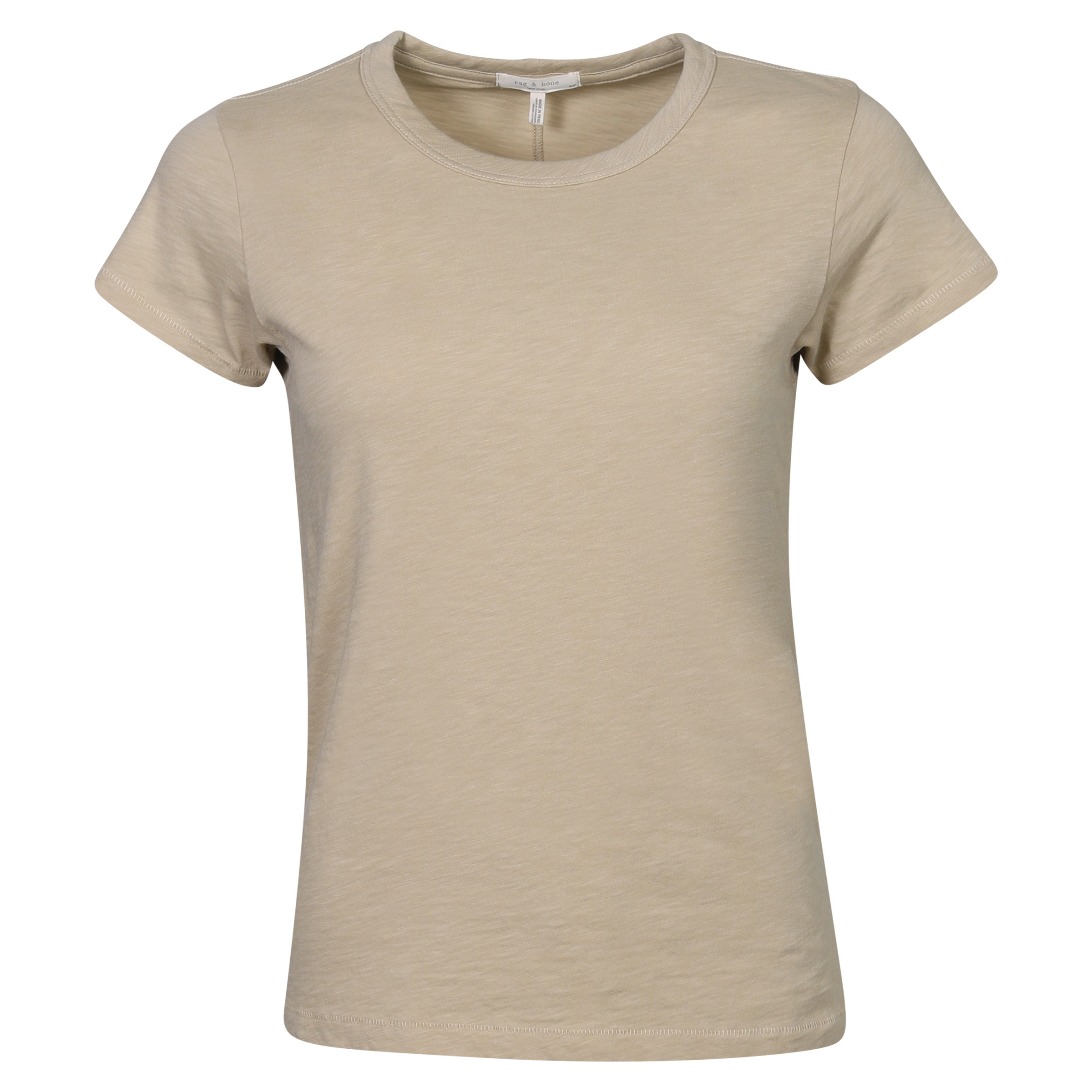 Rag & Bone T-Shirt Warm Khaki Slub Tee