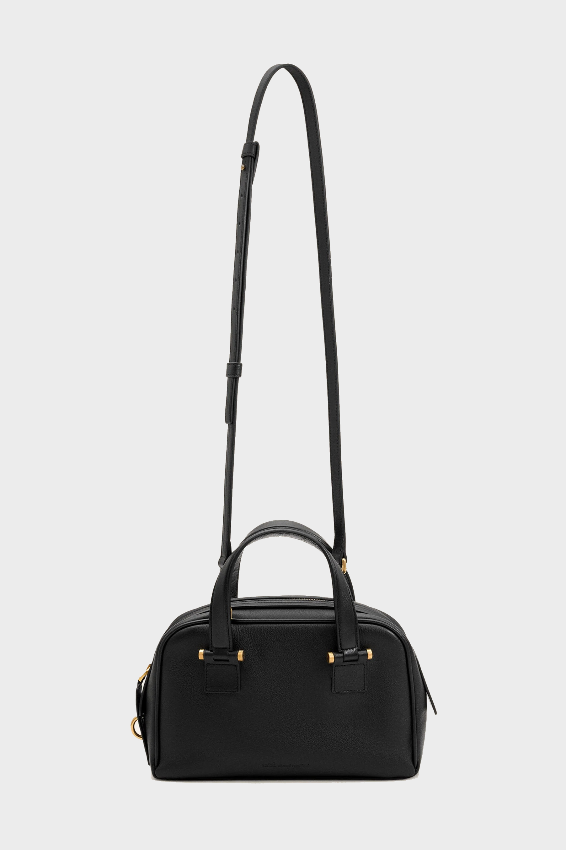 AMI PARIS Small Georges Bowling Bag in Black