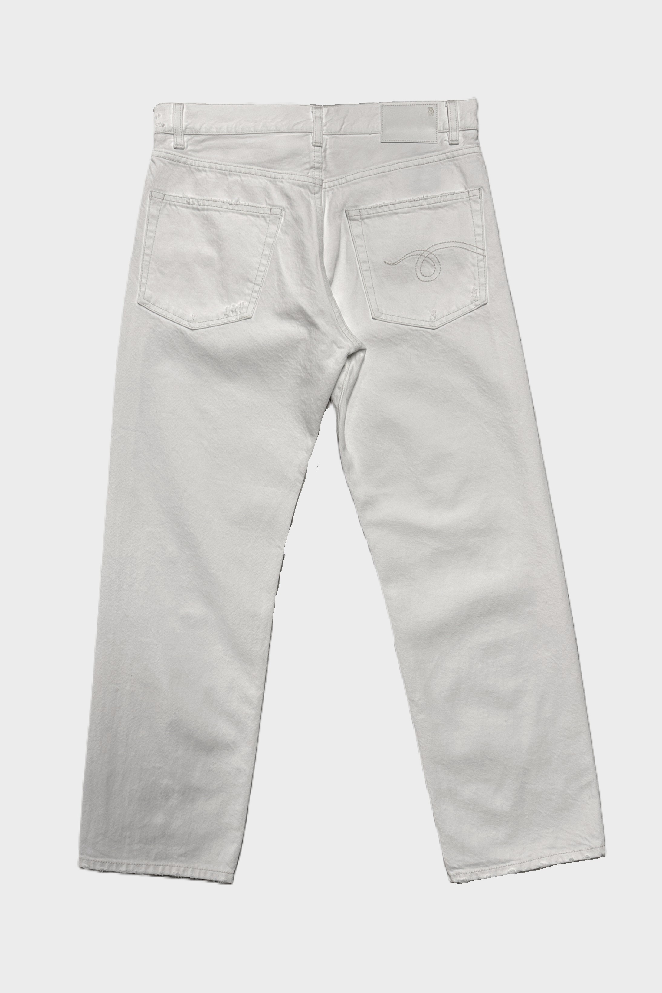 R13 Boyfriend Jeans in Aerin White