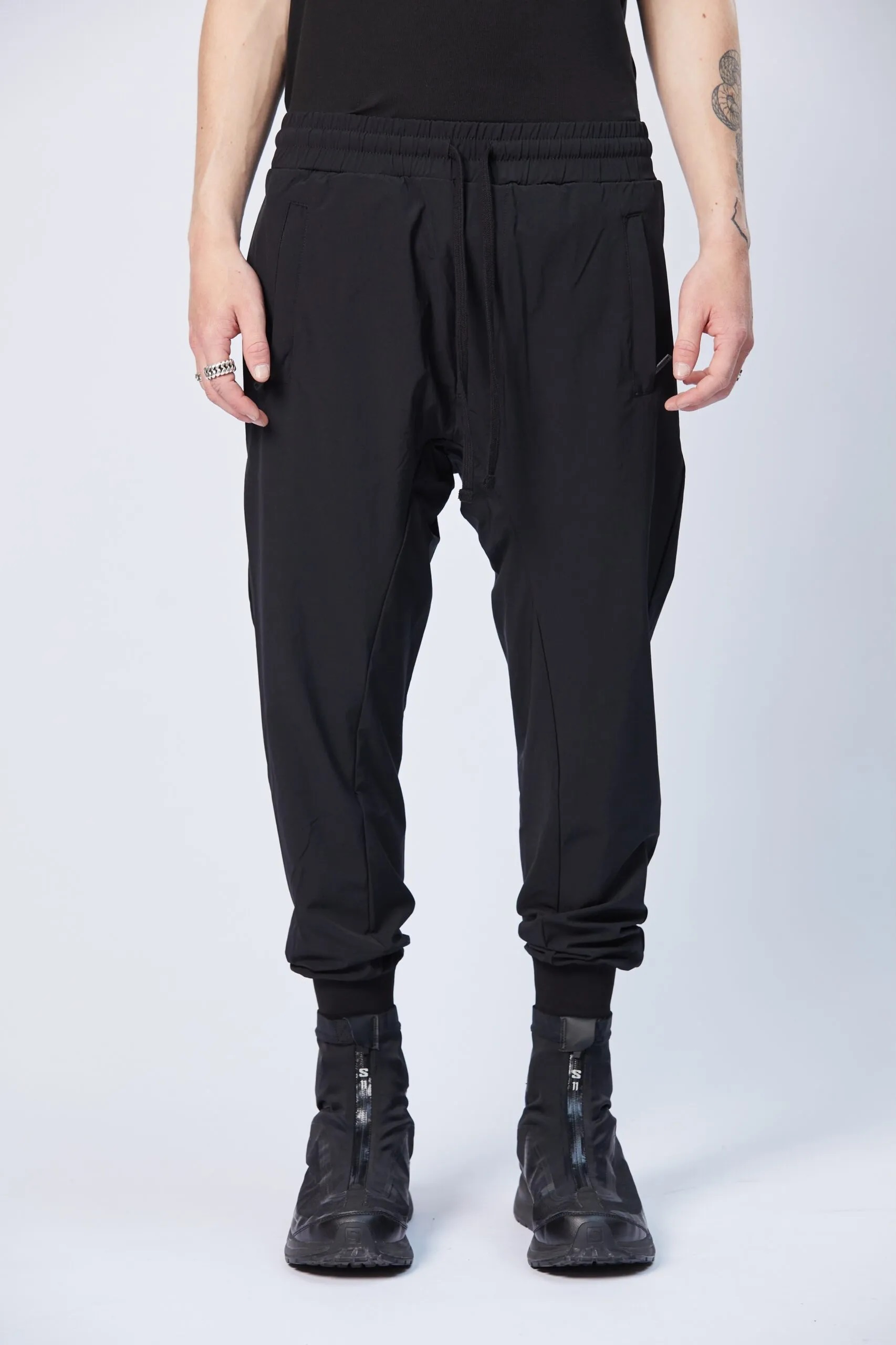 THOM KROM Nylon Pant in Black M