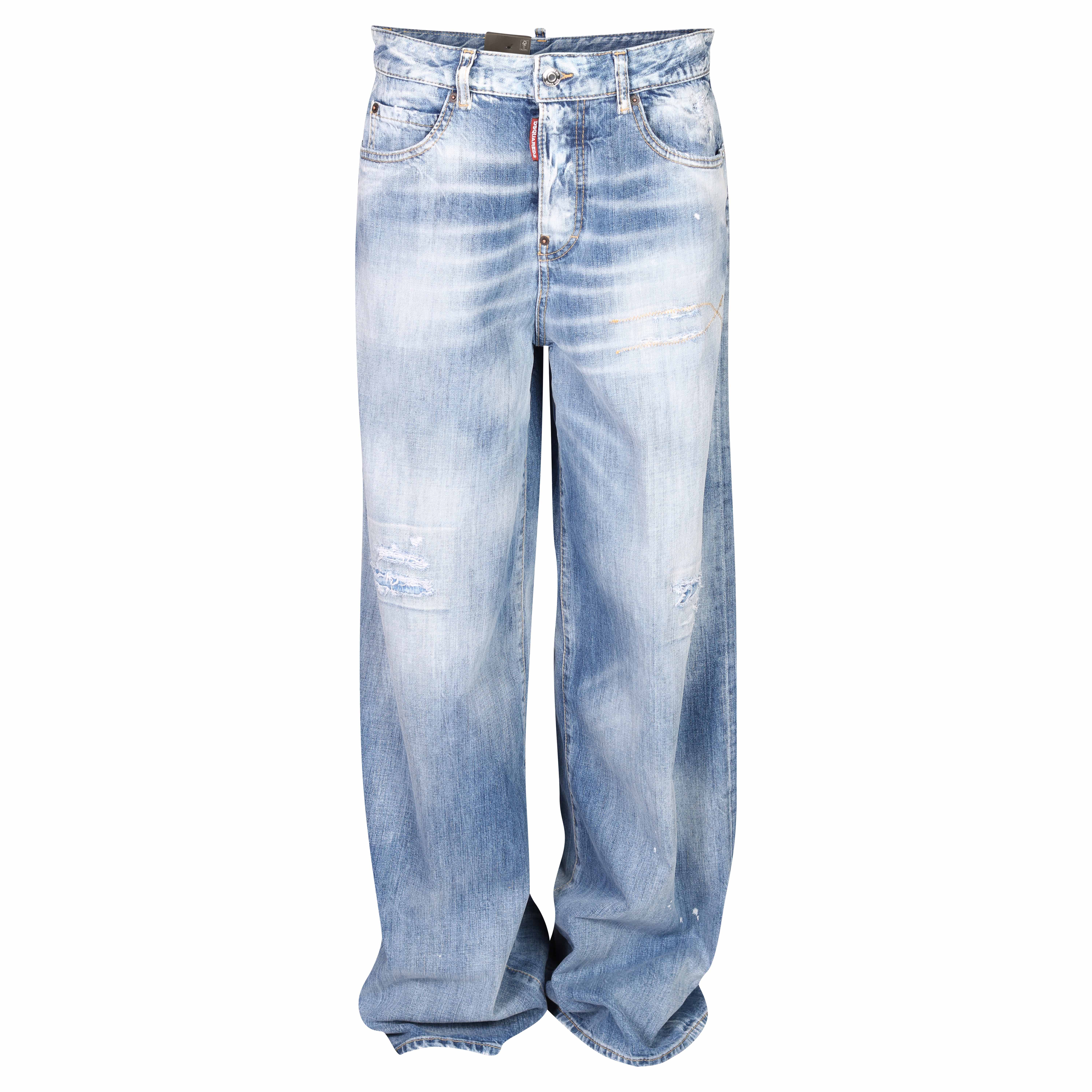 Dsquared Traveller Jeans in Blue Wash