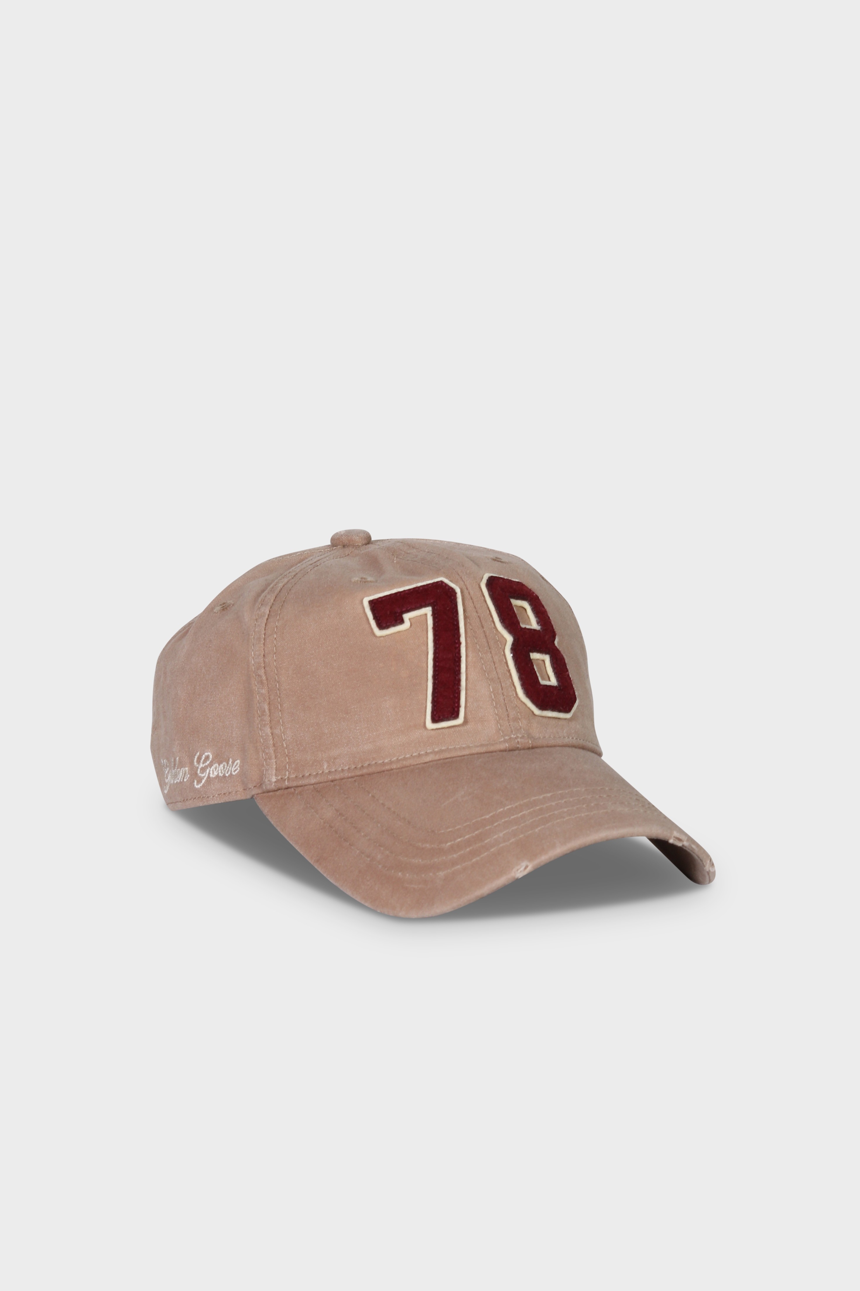 GOLDEN GOOSE Journey Baseball Cap in Dune