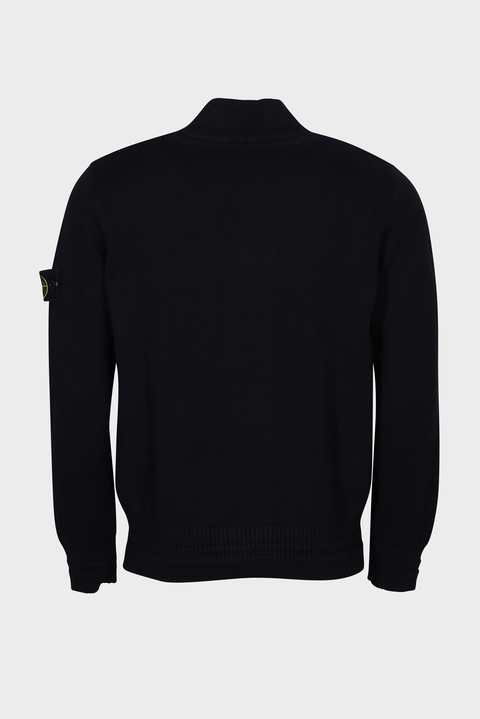 STONE ISLAND Soft Cotton Knit Cardigan in Navy 2XL