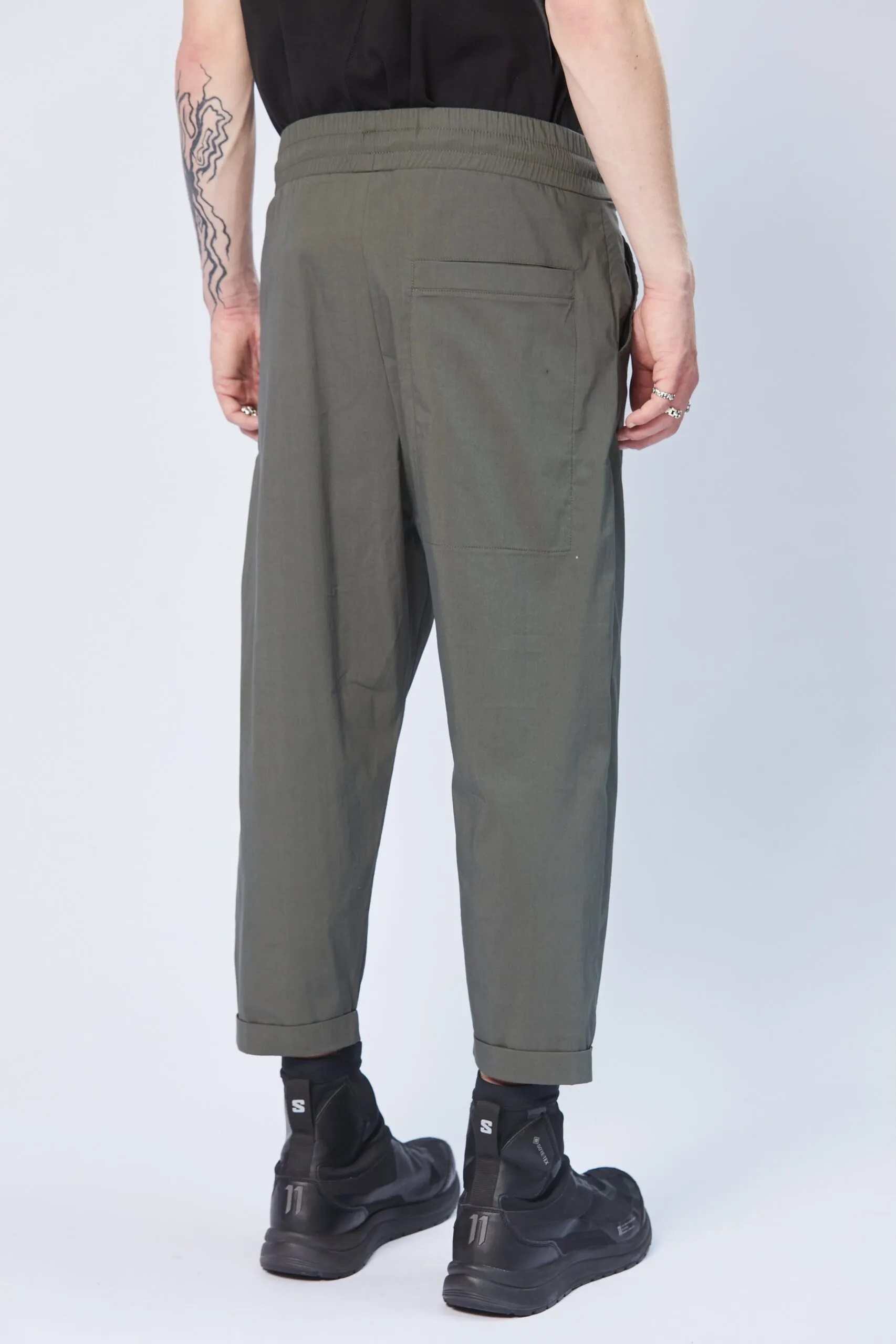 THOM KROM Pant in Ivy Green S