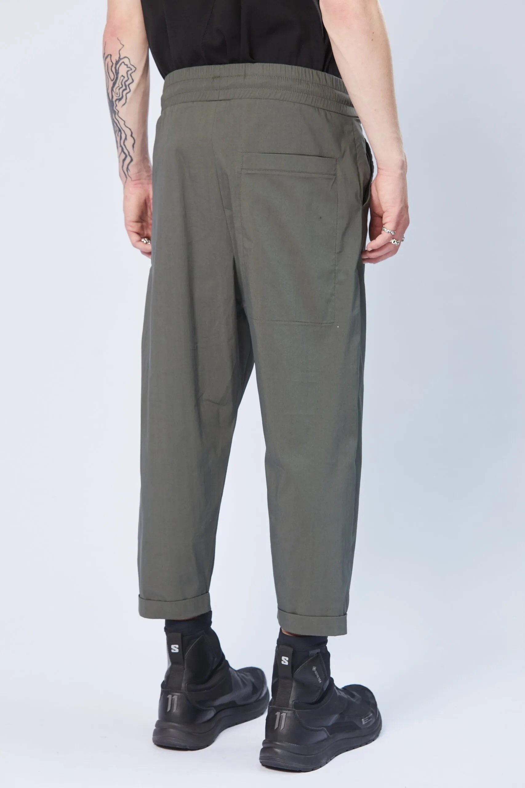 THOM KROM Pant in Ivy Green