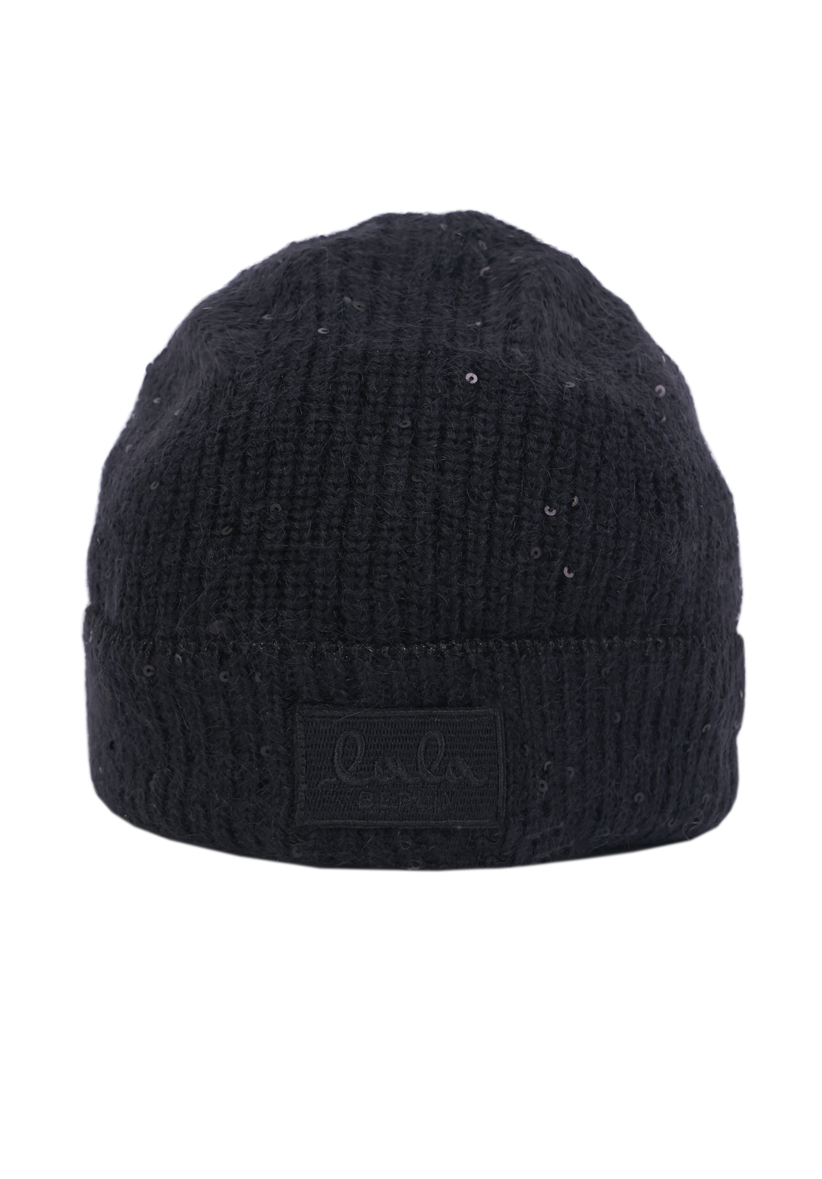 Lala Berlin Beanie Aveline in Black Sequins