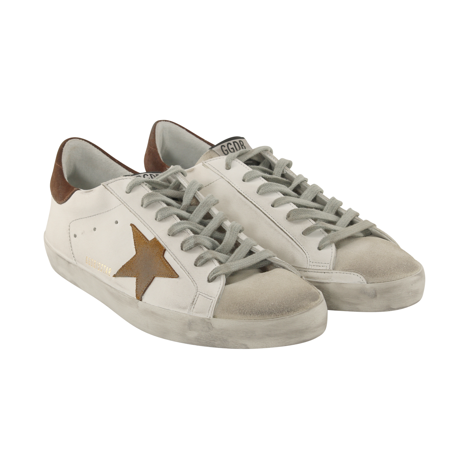 Golden Goose Sneaker Superstar White/Brown