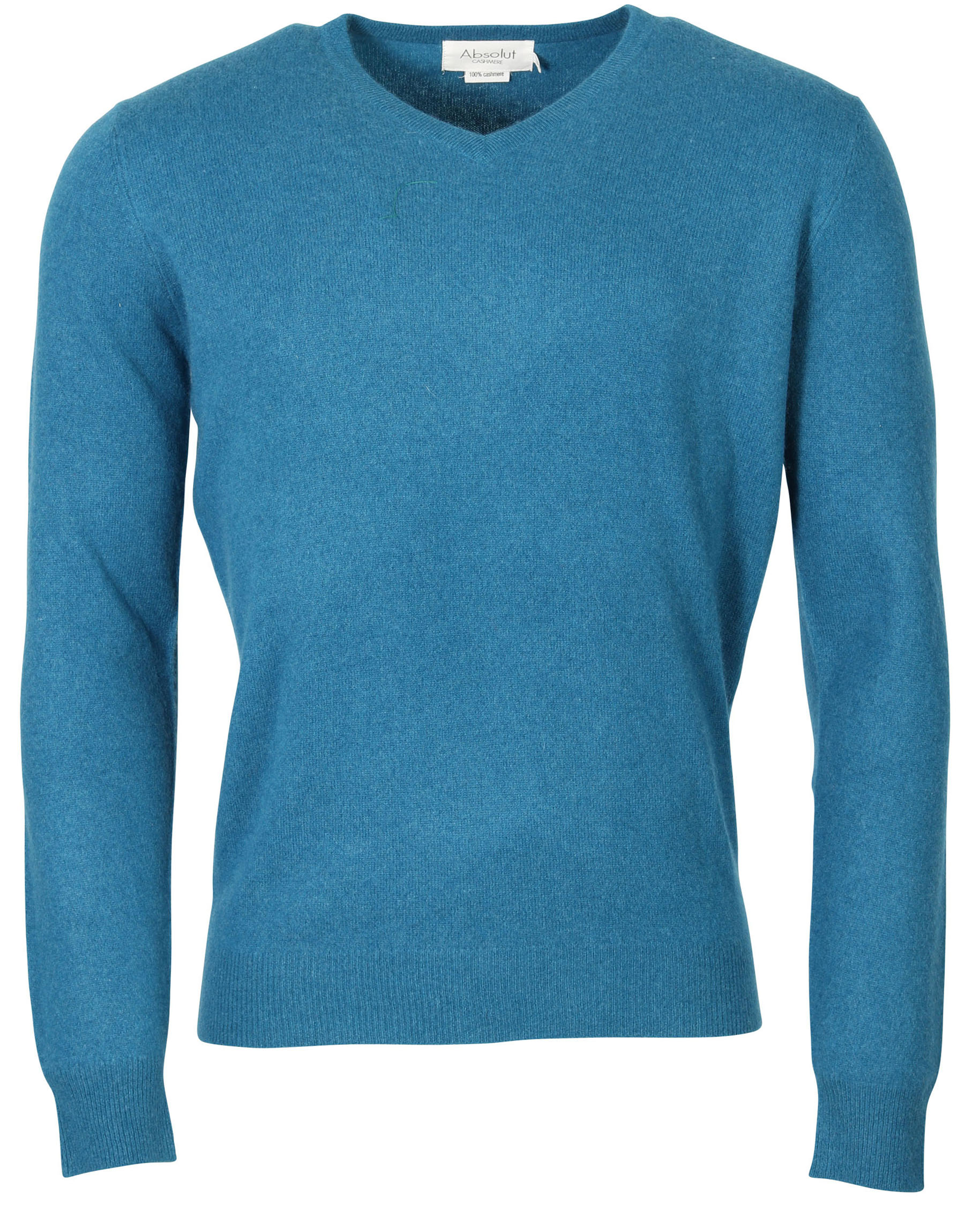 Absolut Cashmere V-Neck Pullover Petrol