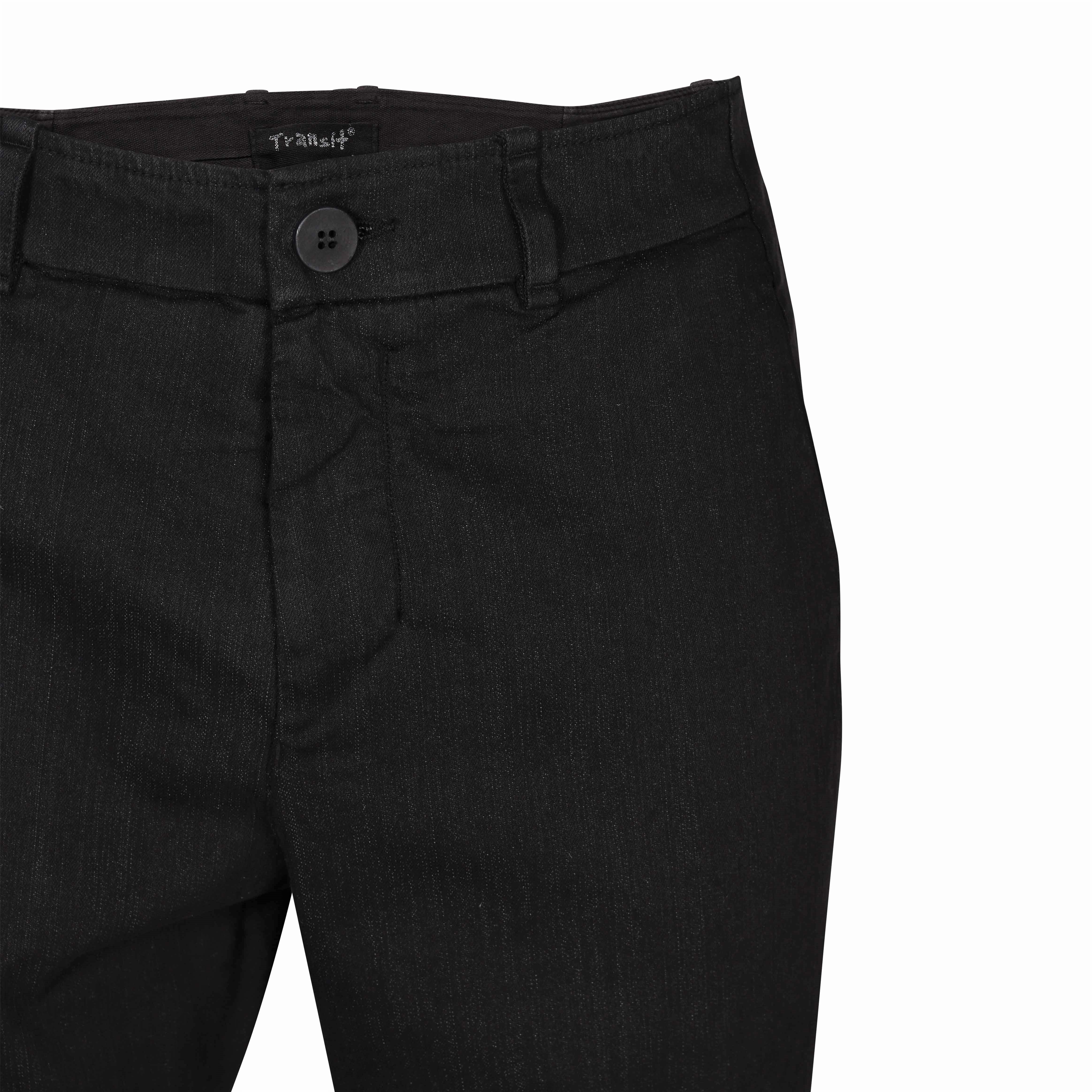 Transit Uomo Pant in Black M