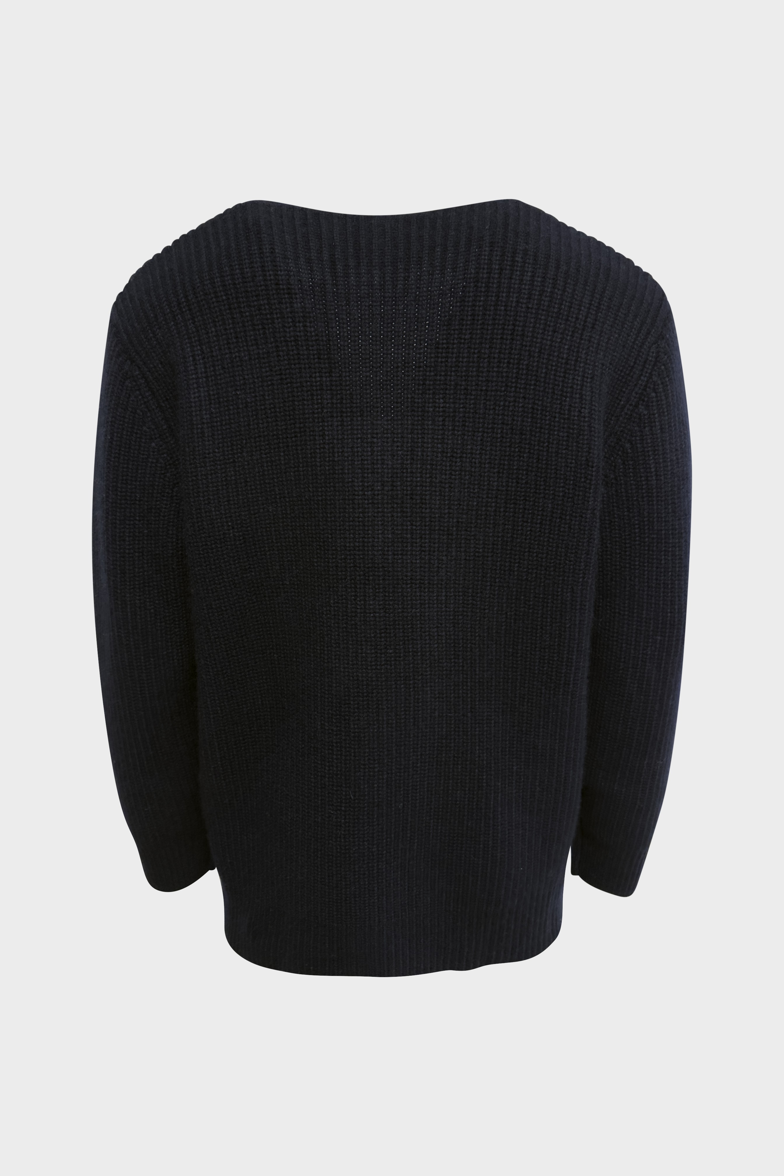 LISA YANG Leander Cashmere Cardigan in Navy
