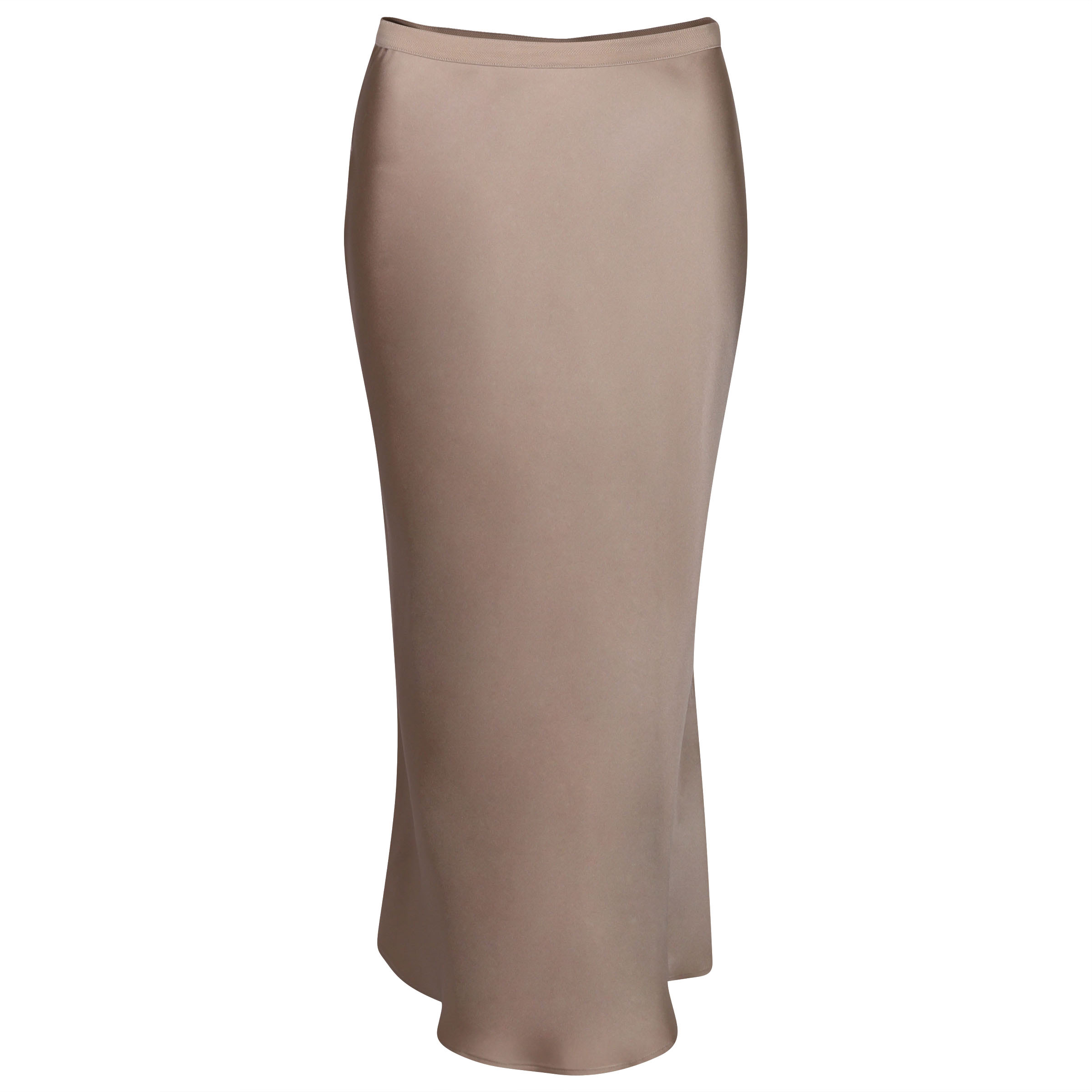 Anine Bing Silk Skirt Bar Beige