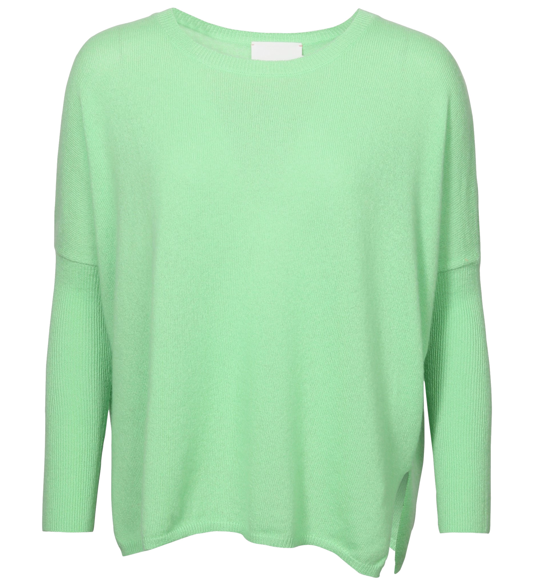 ABSOLUT CASHMERE Poncho Sweater in Light Green M