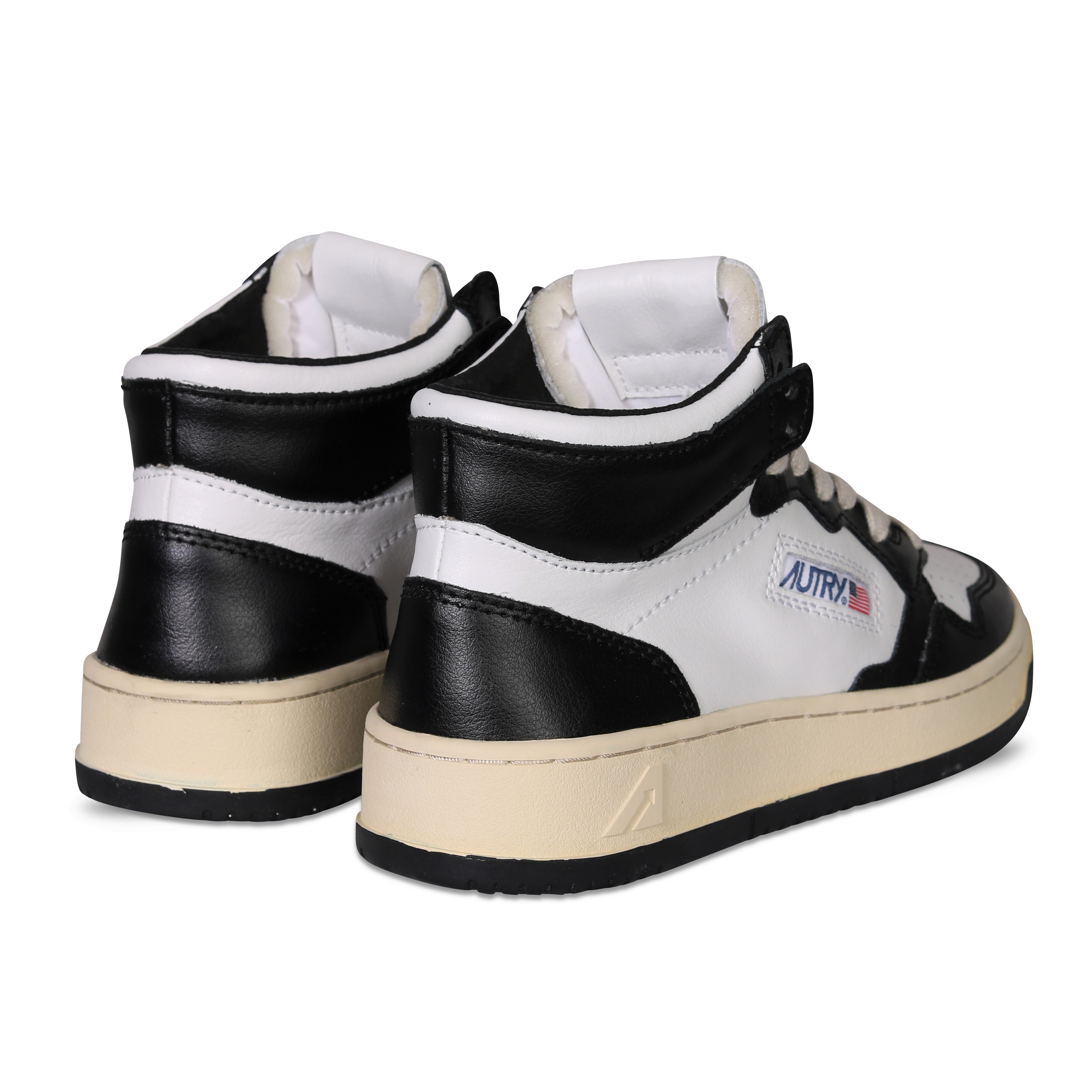 Autry Action Shoes Mid Sneaker White/Black 41