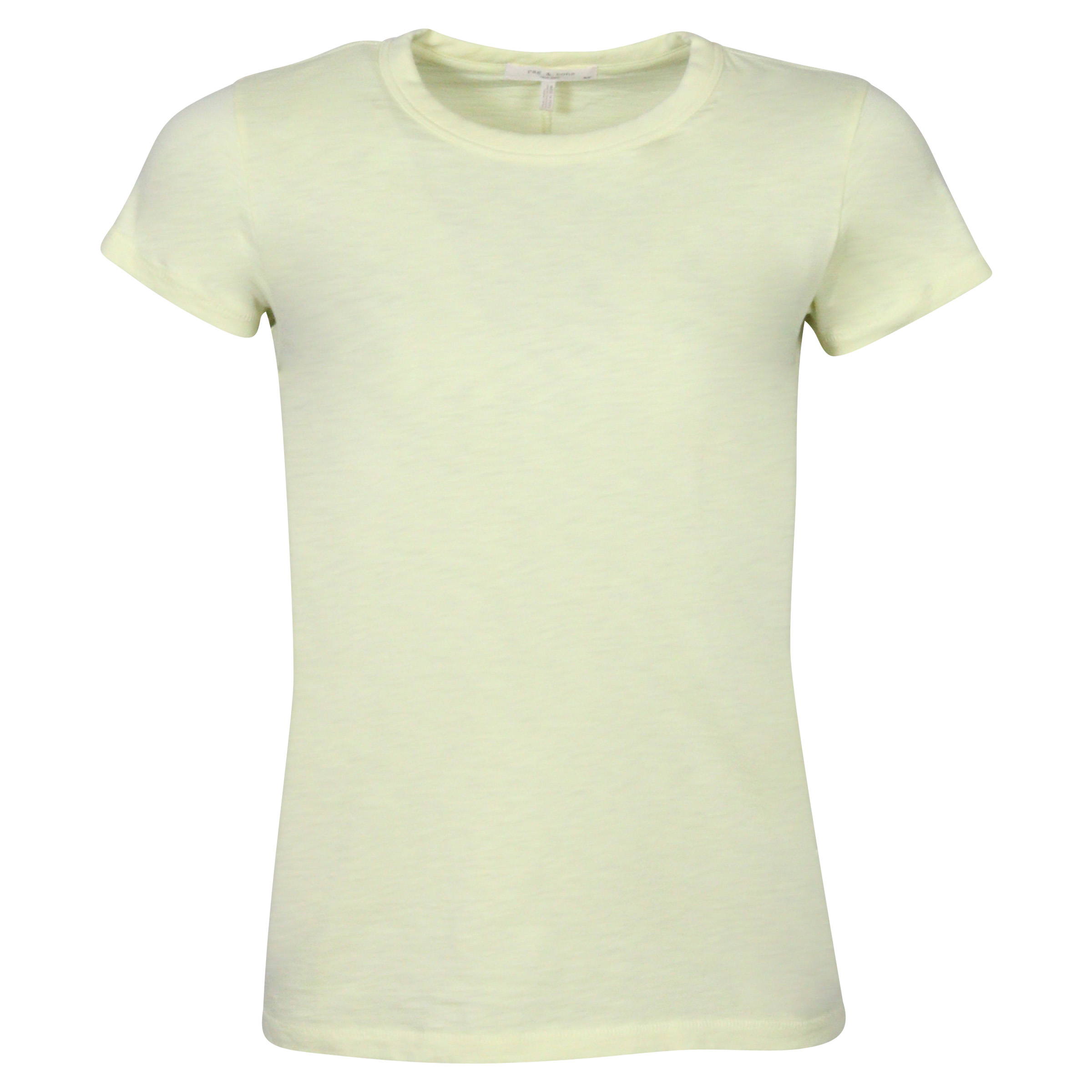 Rag & Bone Slub T-Shirt Yellow