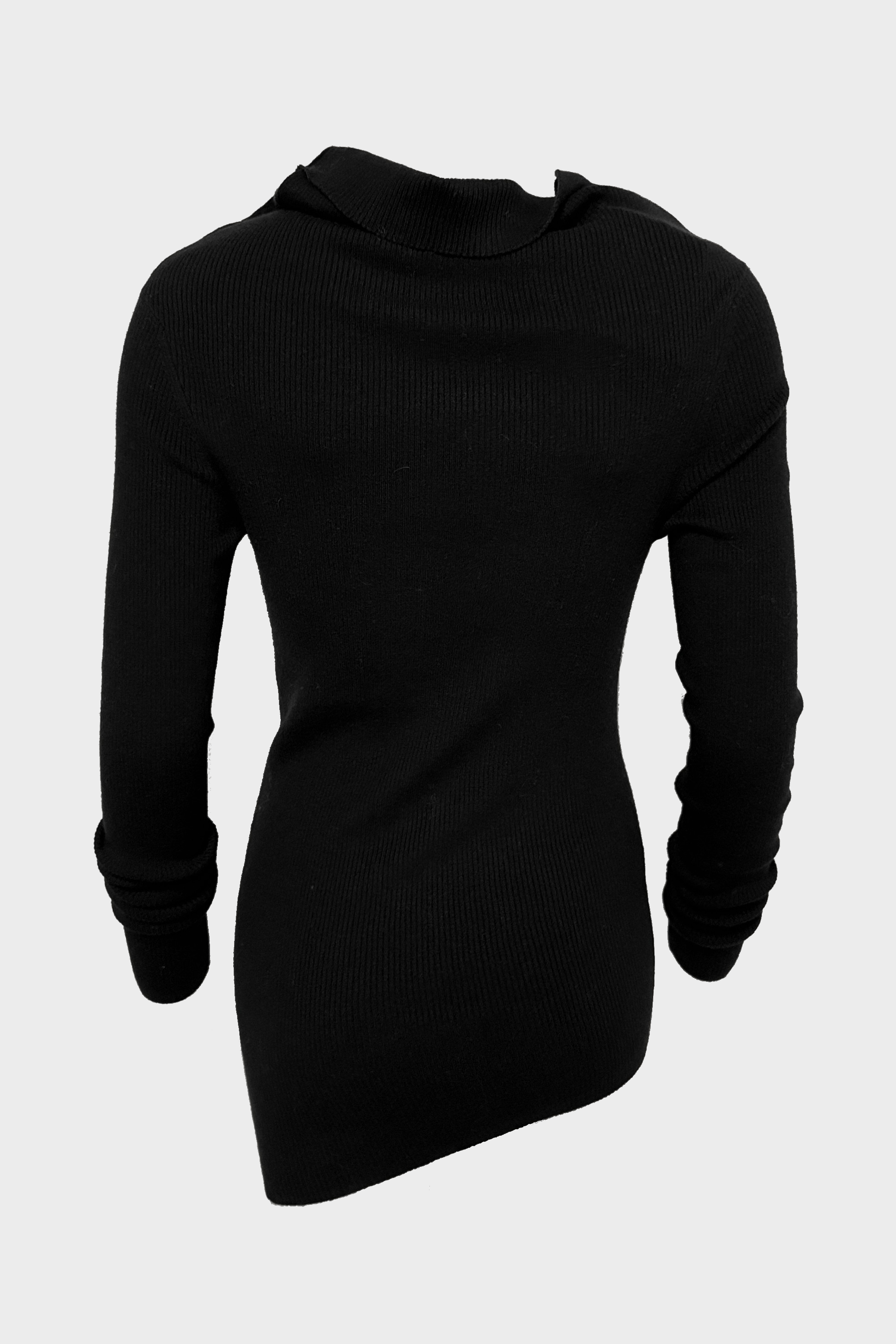 LISA YANG Agie Cotton/Cashmere Sweater in Black