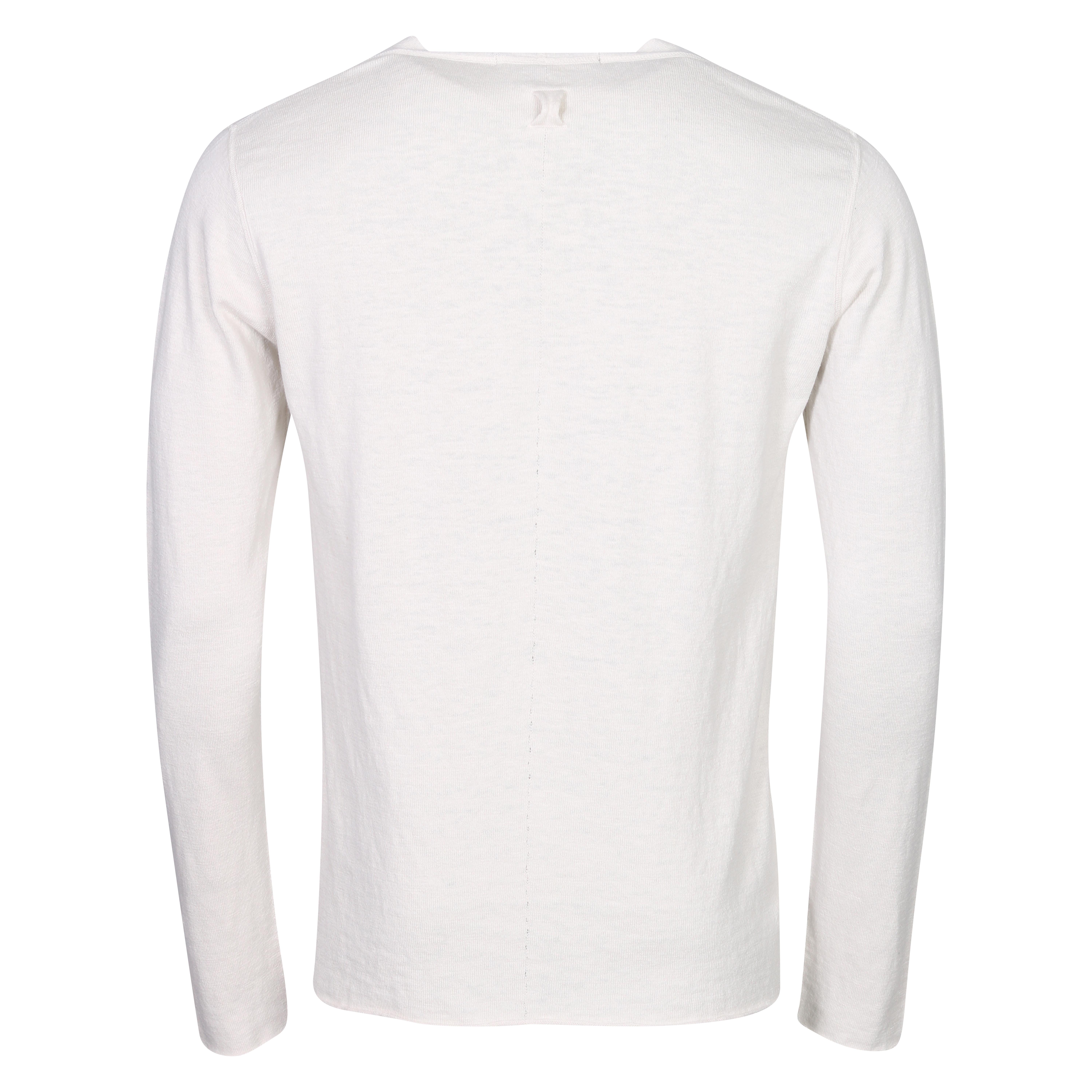Hannes Roether V-Neck Knit Sweater in Risotto