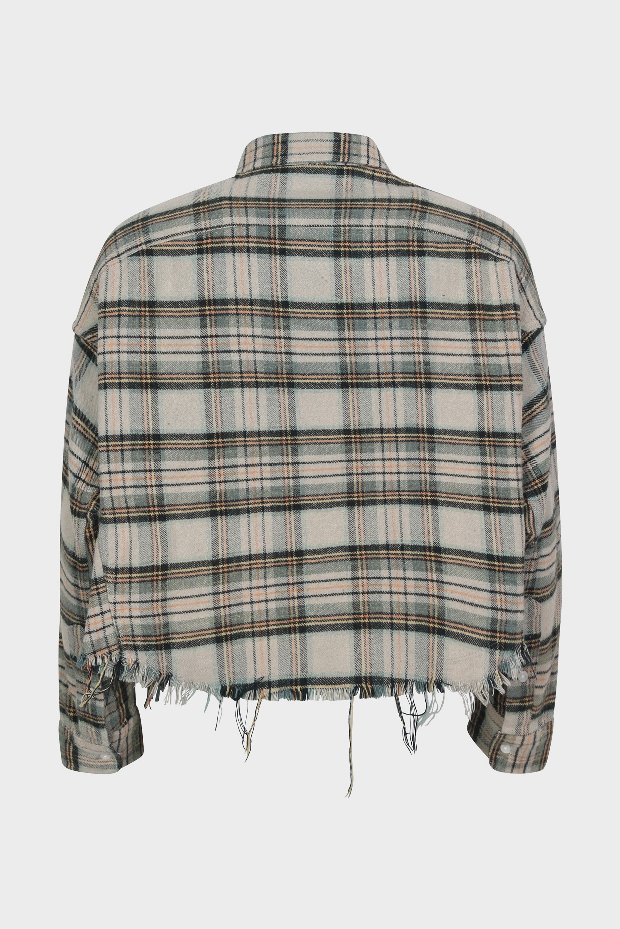 R13 Cropped Work Shirt