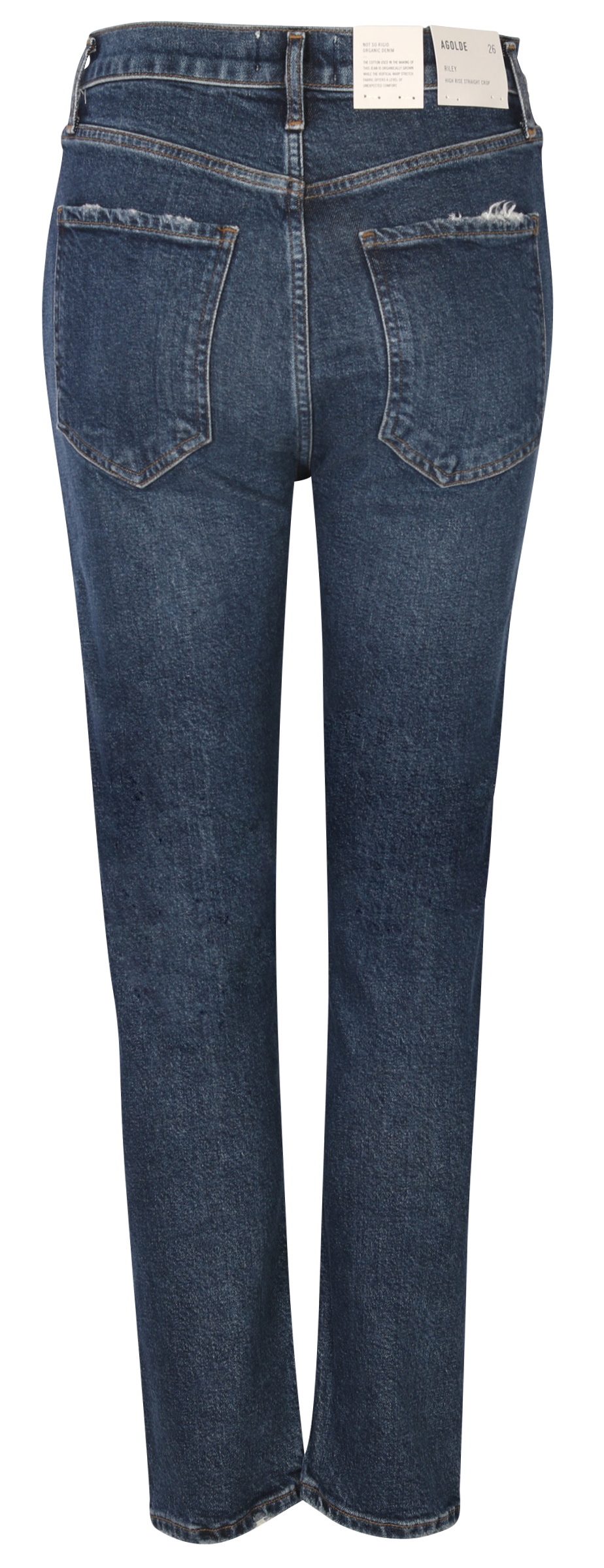 Agolde Jeans Riley Pastime Blue Washed