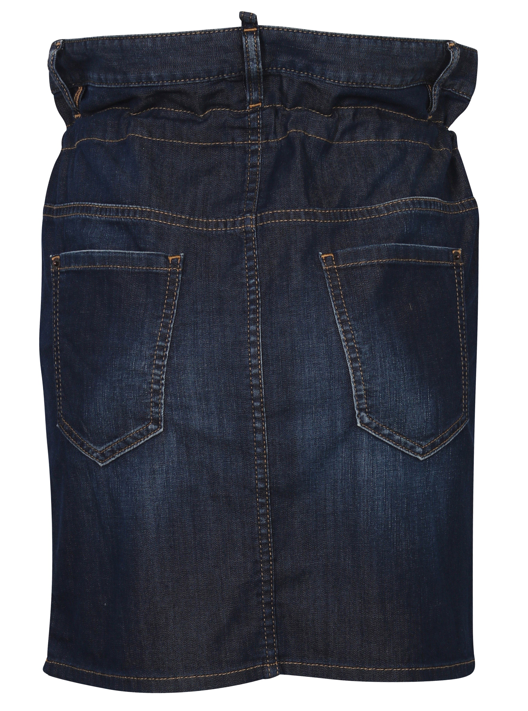 Dsquared Light Denim Skirt Blue Washed