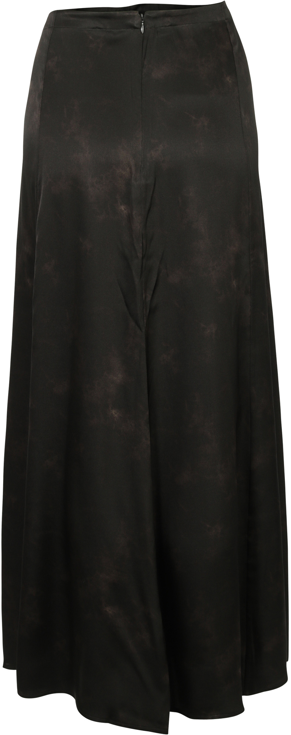 Anine Bing Silk Skirt Caroline Black Tie Dye