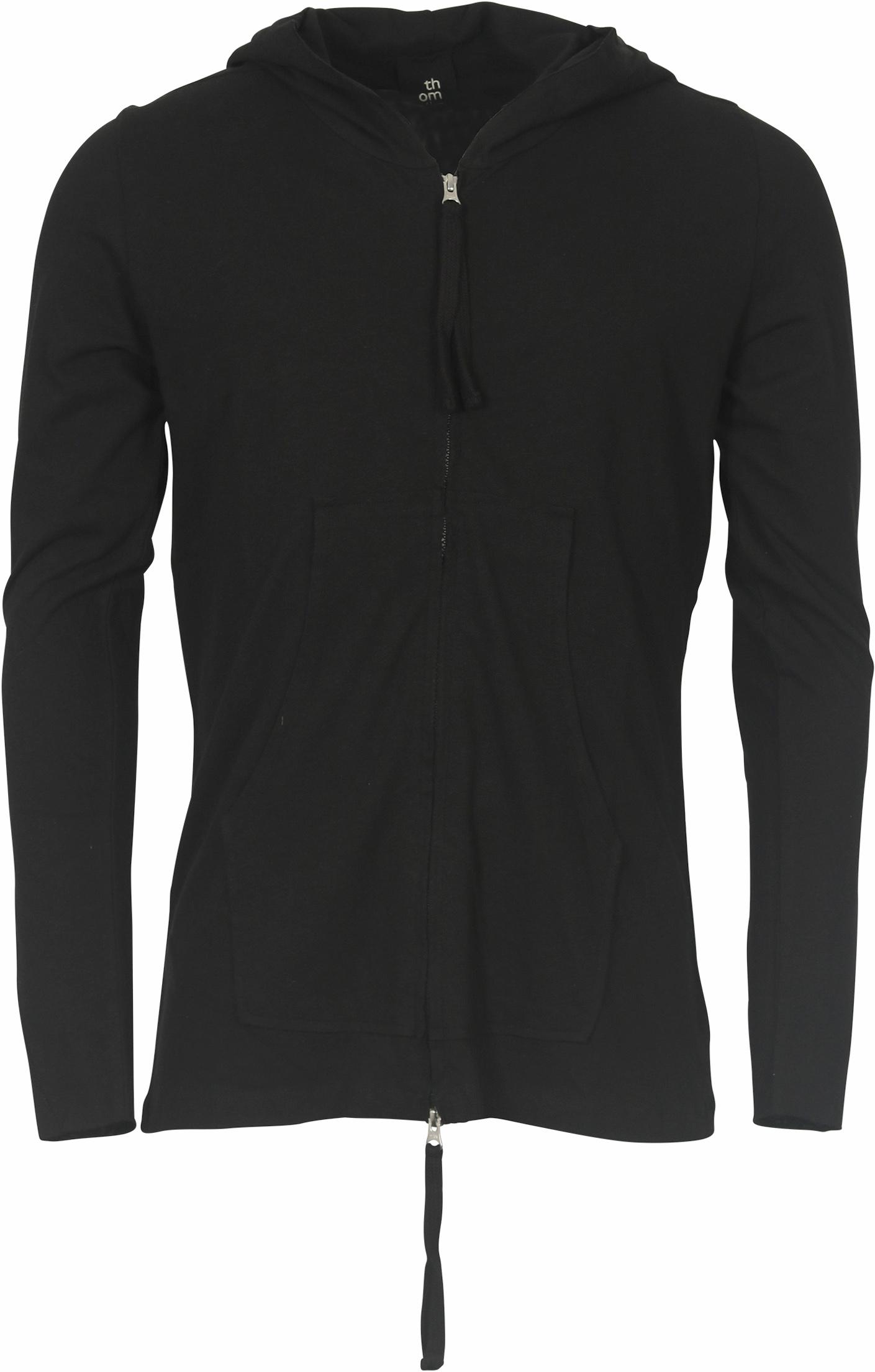Thom Krom Hooded Sweat Zip Jacket Black XL