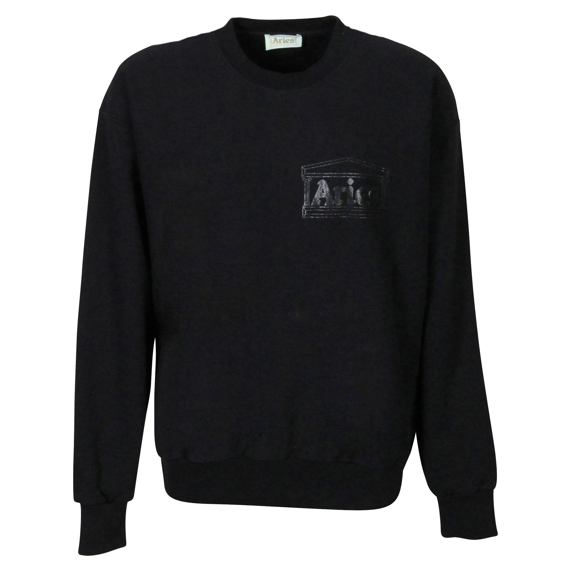 Unisex Aries Classic Temple Sweatshirt Black