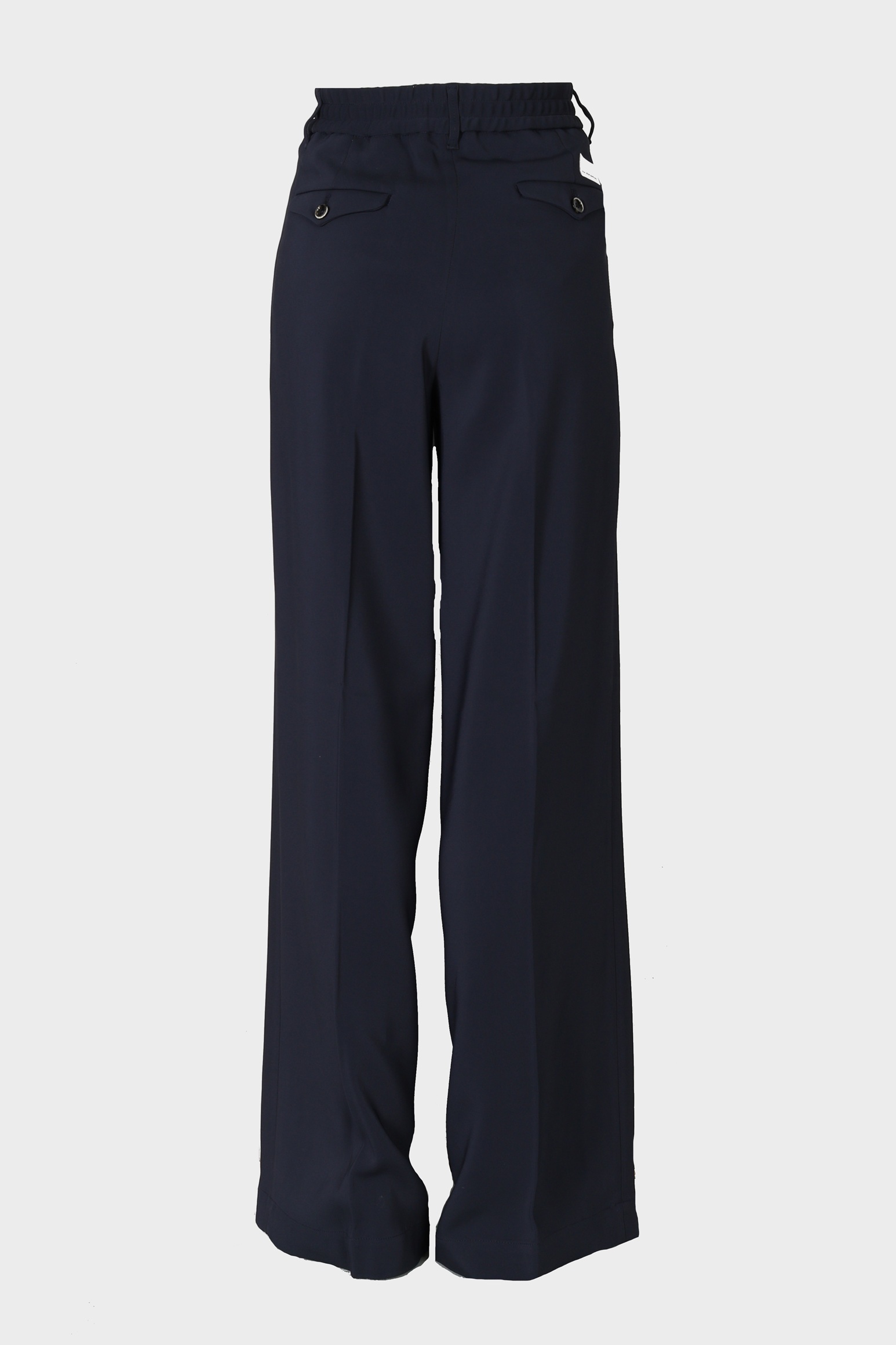 NINE:INTHE:MORNING Astrid Coulisse Pant in Navy