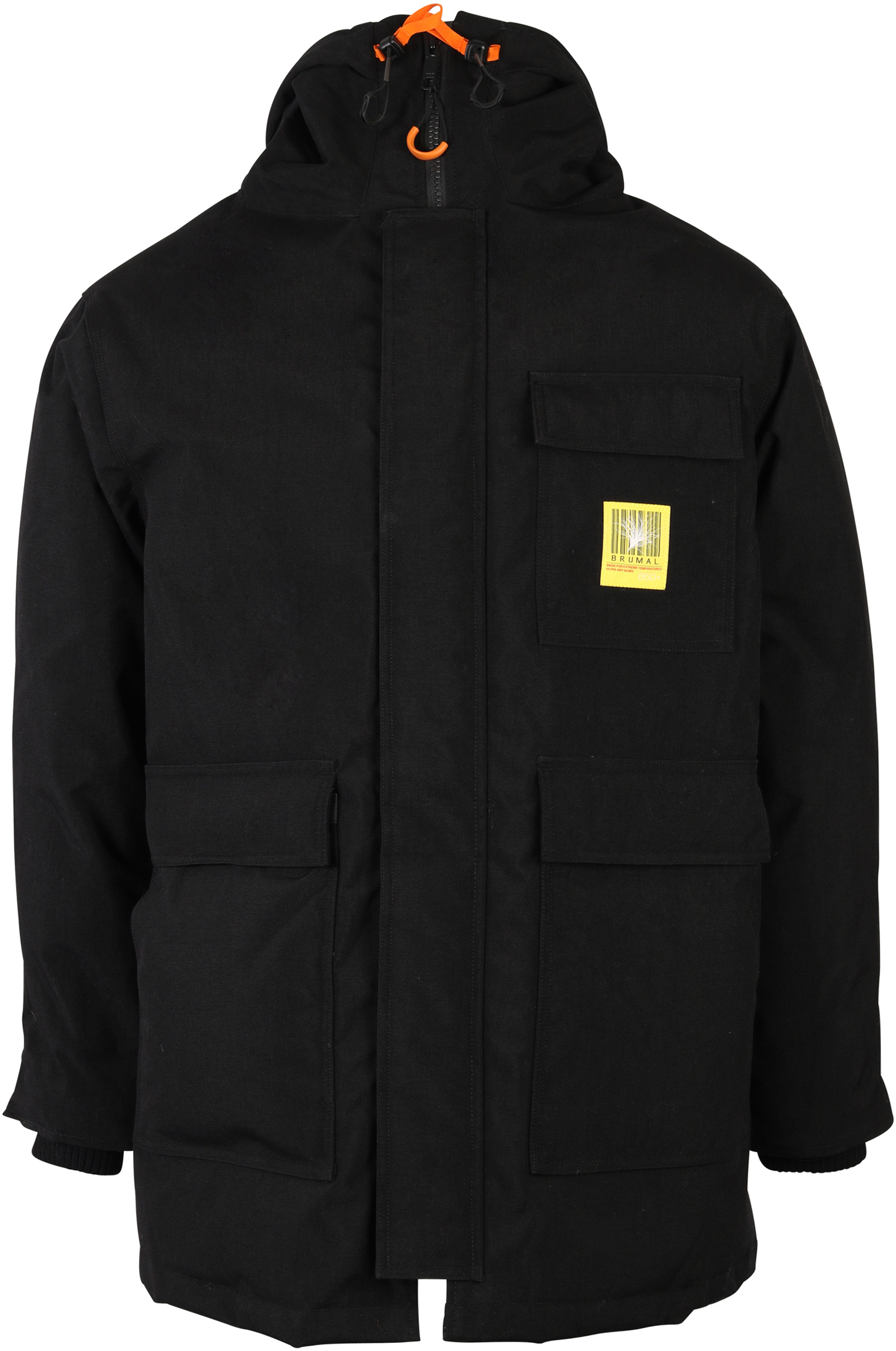 BRUMAL X R13 DOWN PARKA BLACK
