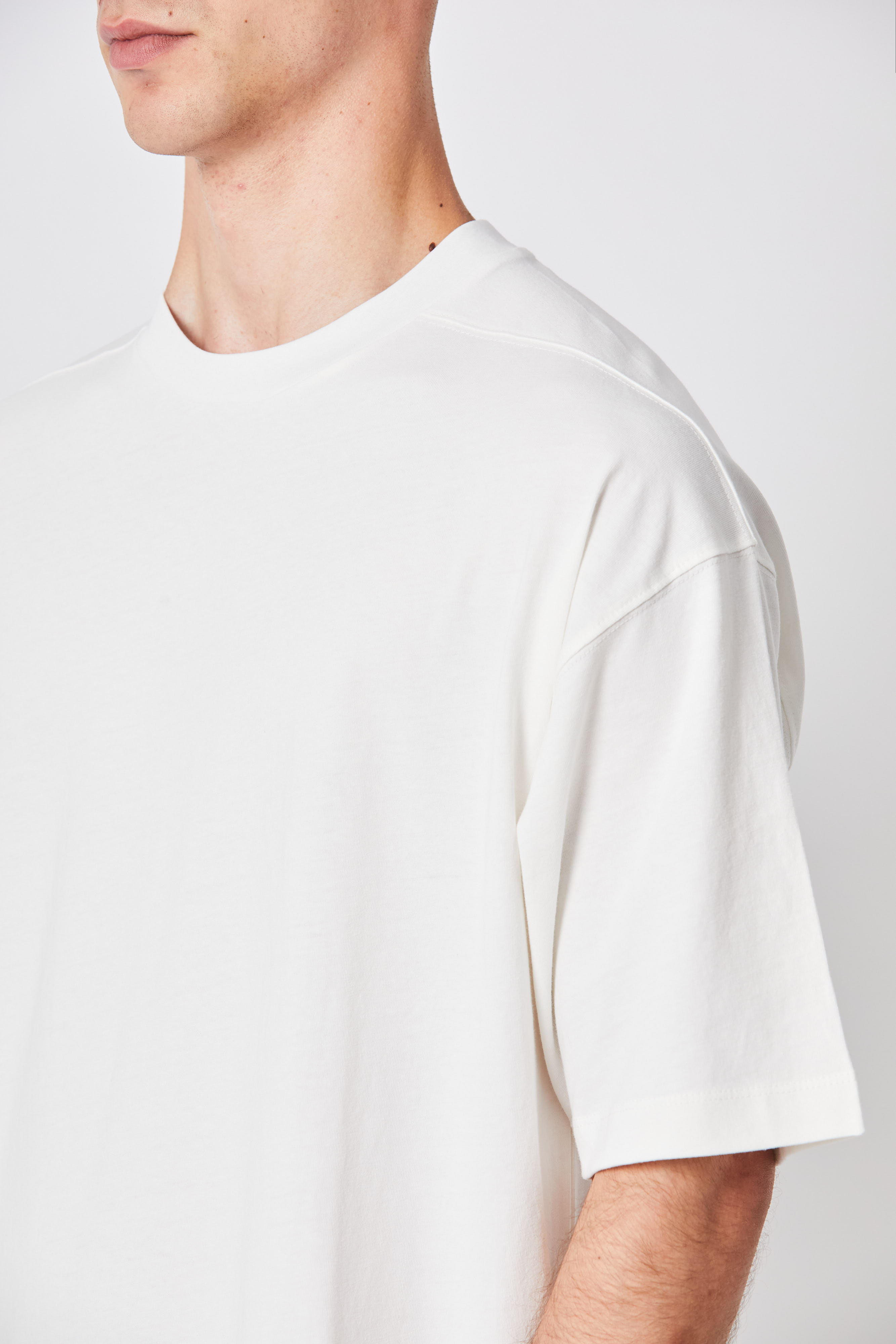 Thom Krom Oversize T-Shirt in Off White