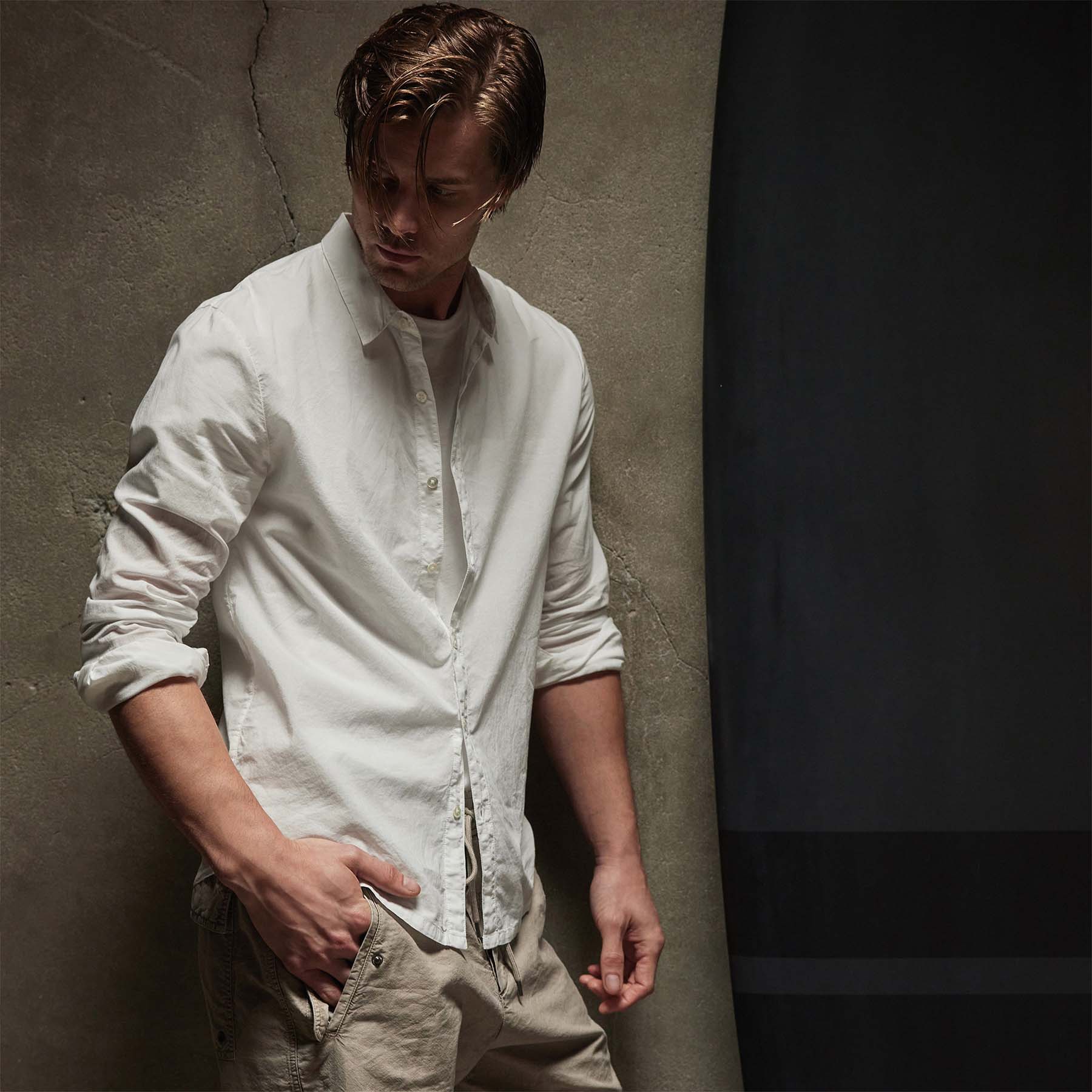 JAMES PERSE Shirt Standard in White 2XL/5