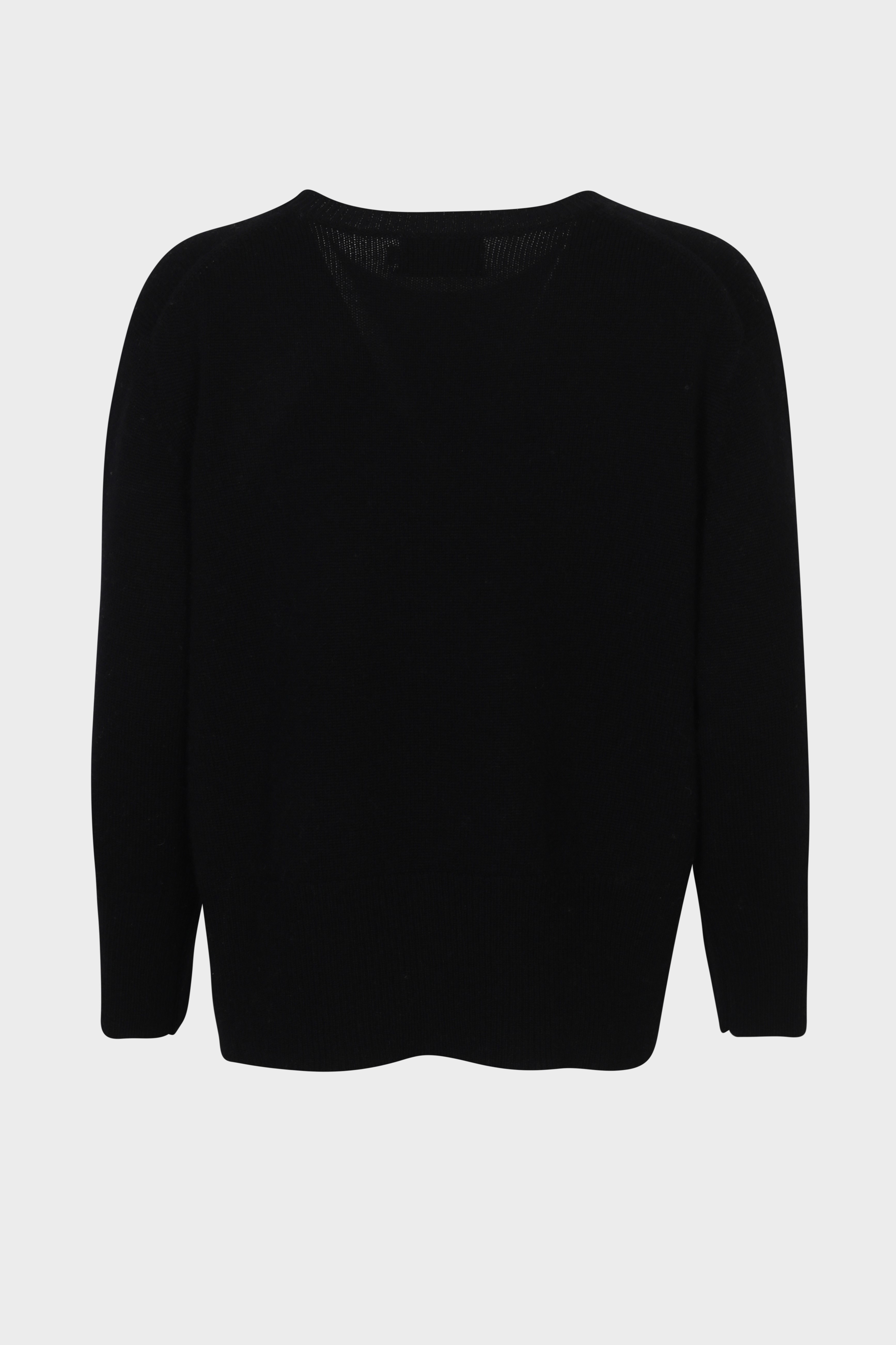 FLONA Cashmere Sweater in Black XS