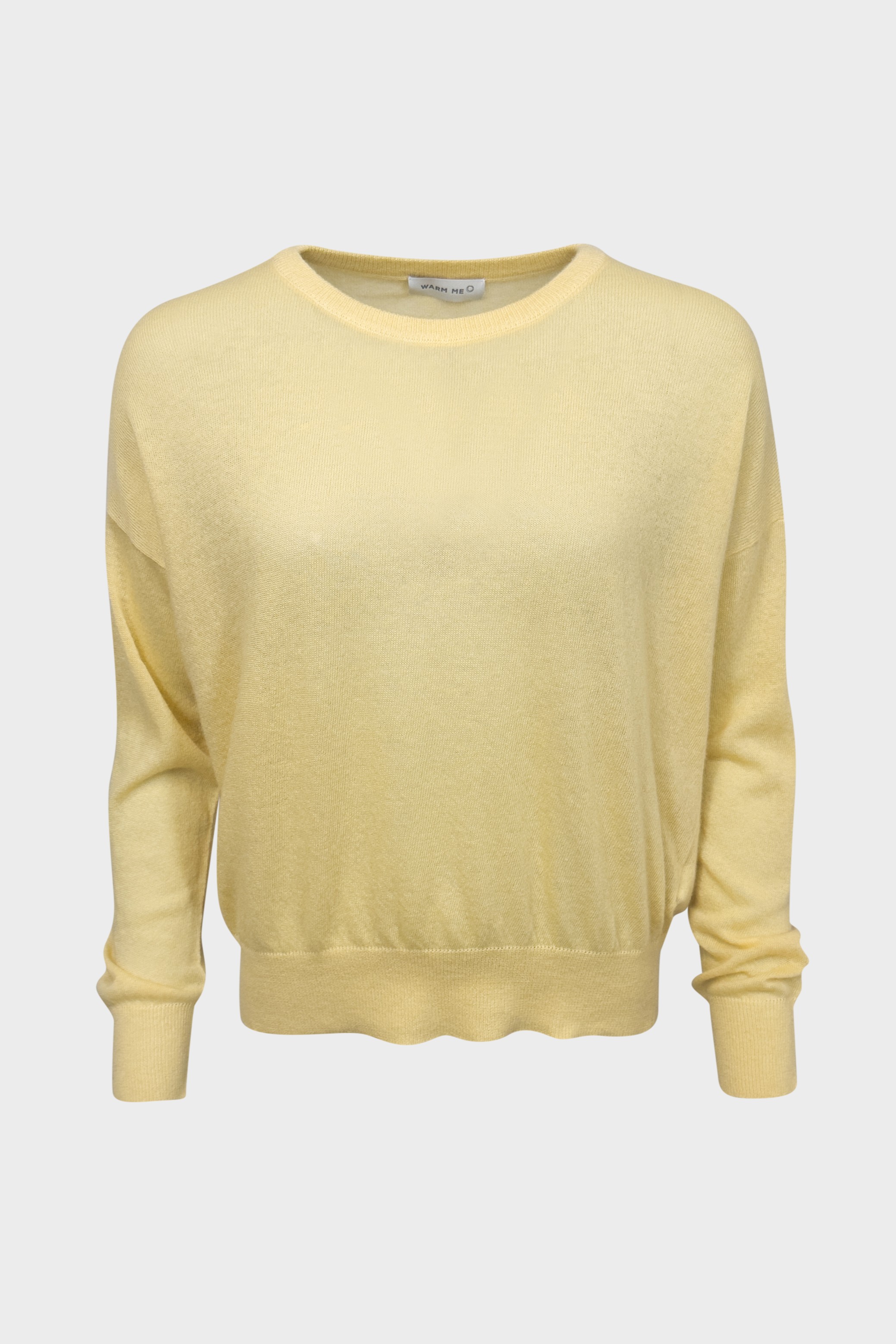 WARM ME Cashmere Pullover Joelle in Banana