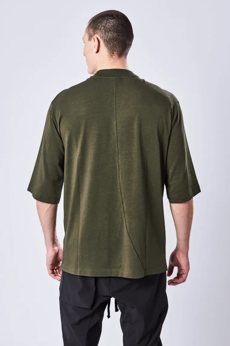 THOM KROM Oversize T-Shirt in Green XXL