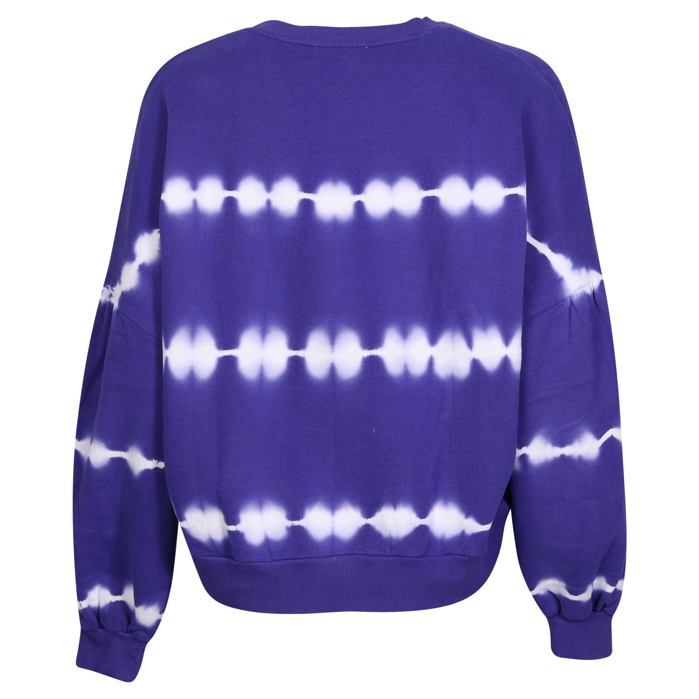 Absolut Cashmere Cotton Sweatshirt Dip Dye in Lilac M
