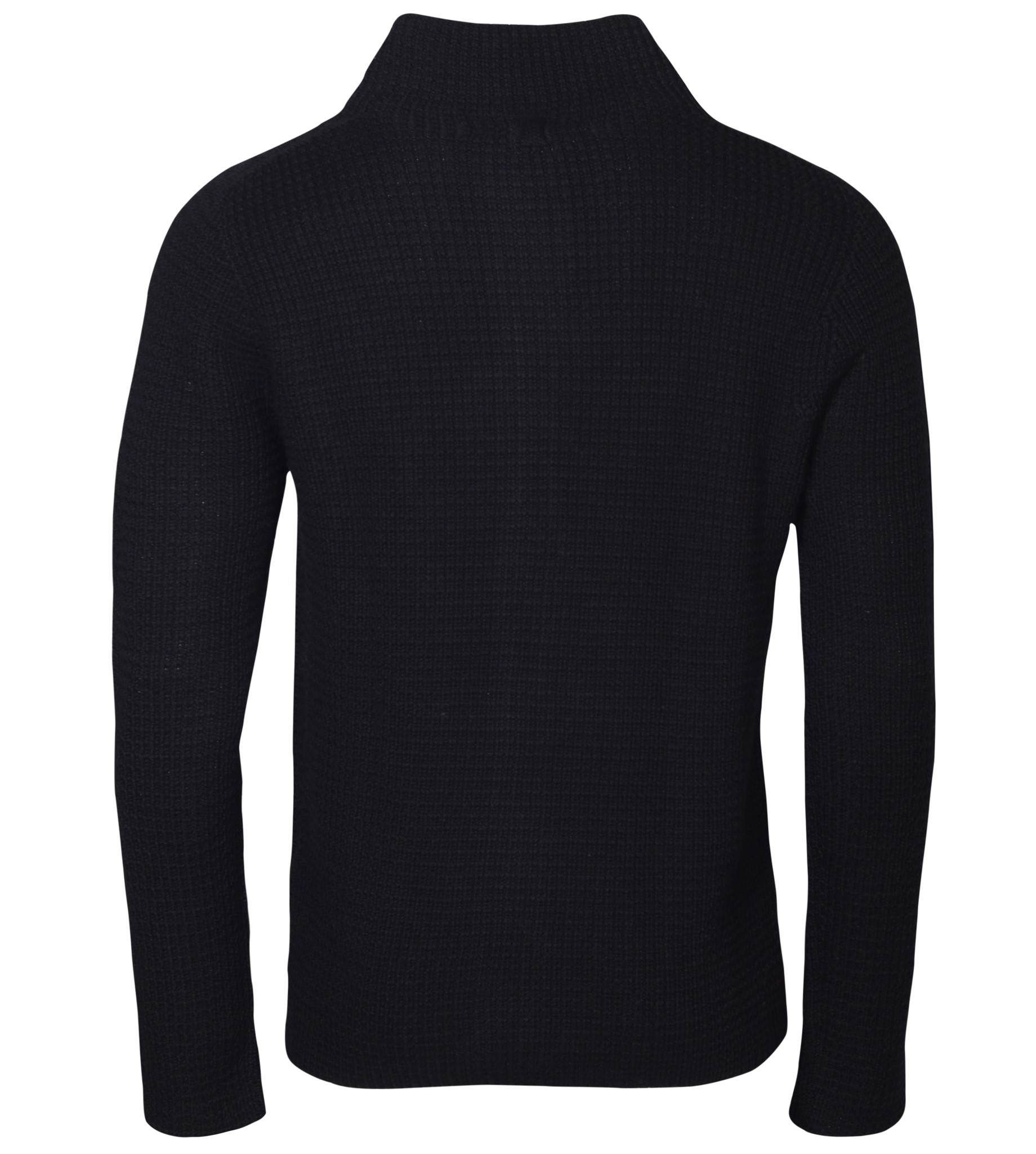 HANNES ROETHER Knit Cardigan in Black
