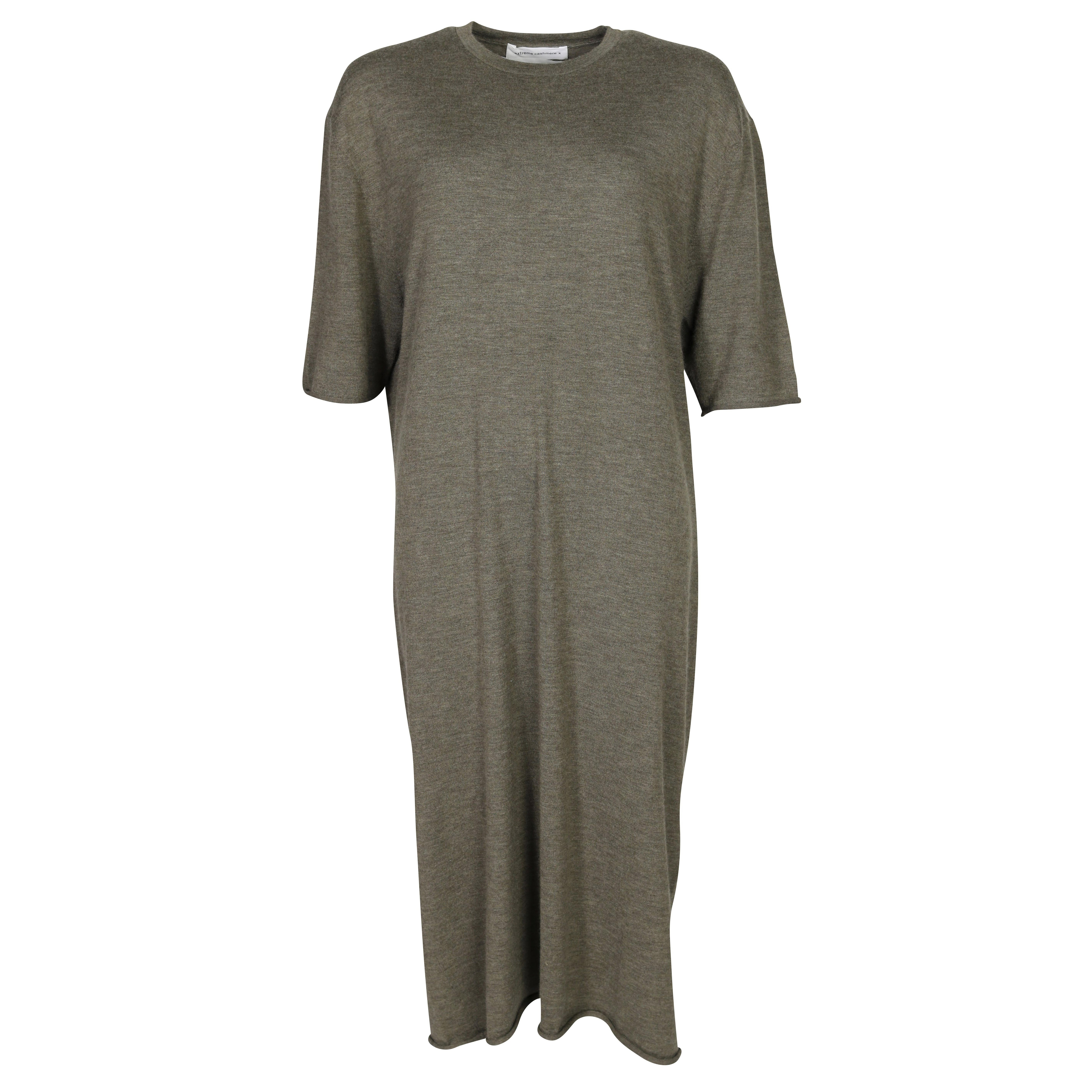 Extreme Cashmere Dress N°238 Kleid in Olive