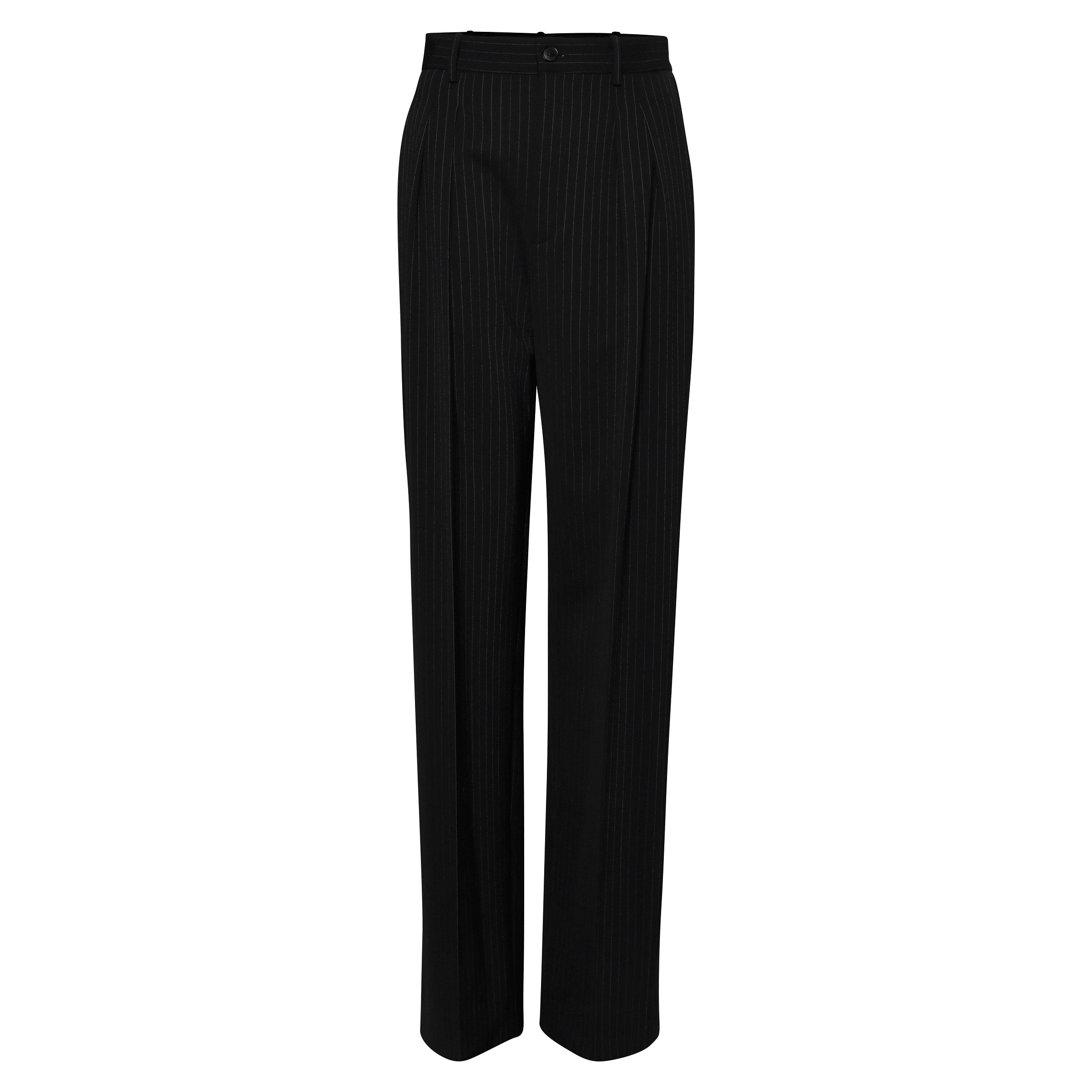 NILI LOTAN Etienne Pleated Pant in Black S - US2