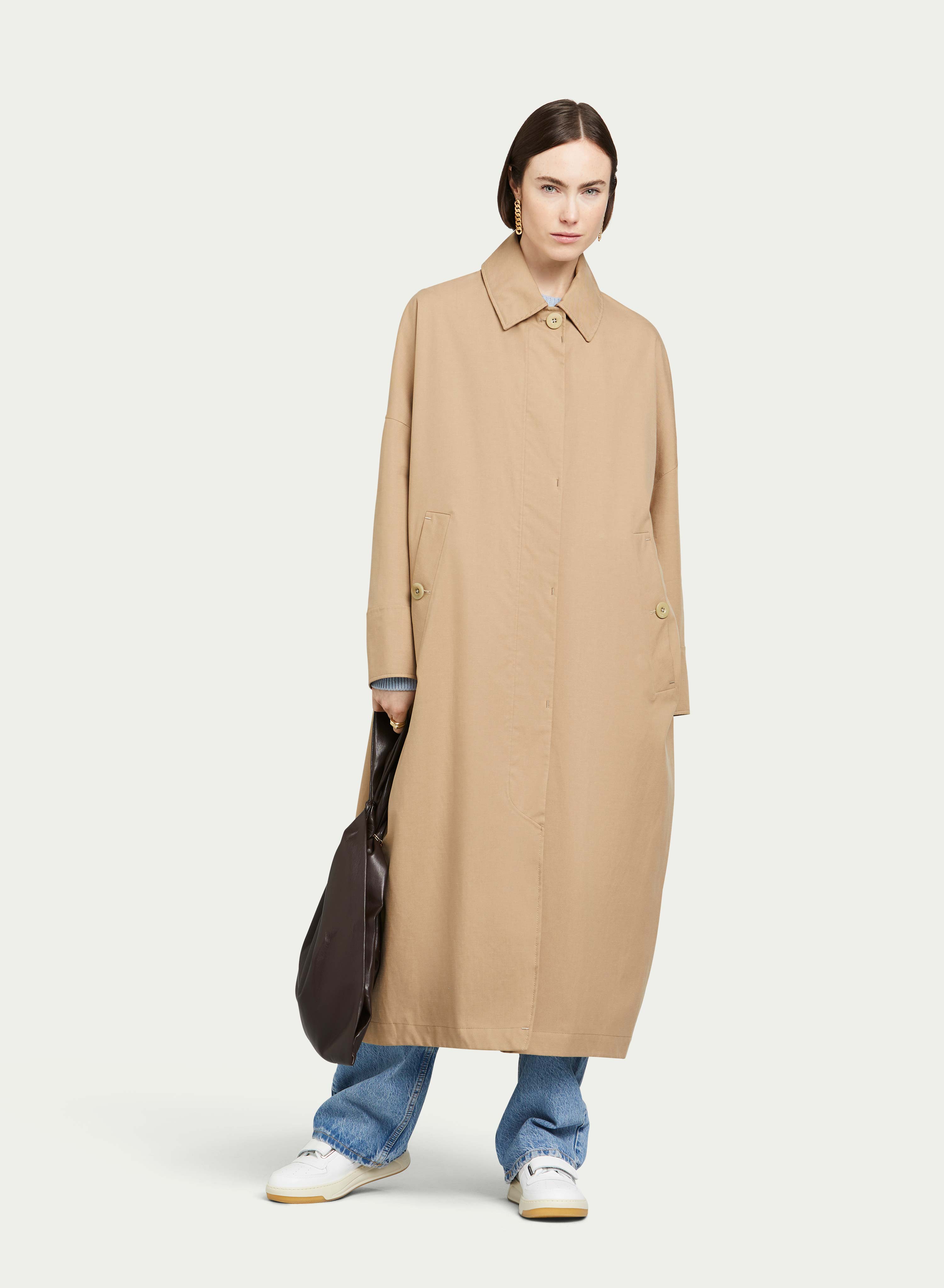 G-LAB Waterproof Coat Christy in Sand XS