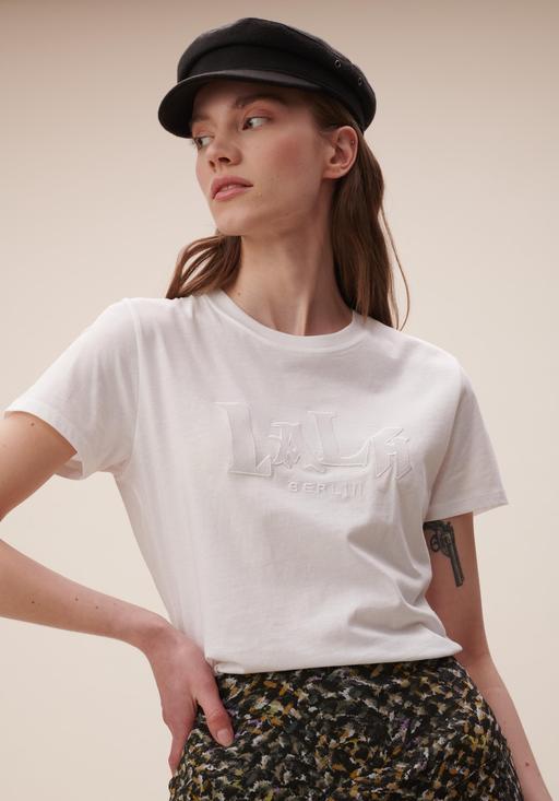 Lala Berlin T-Shirt Reda White