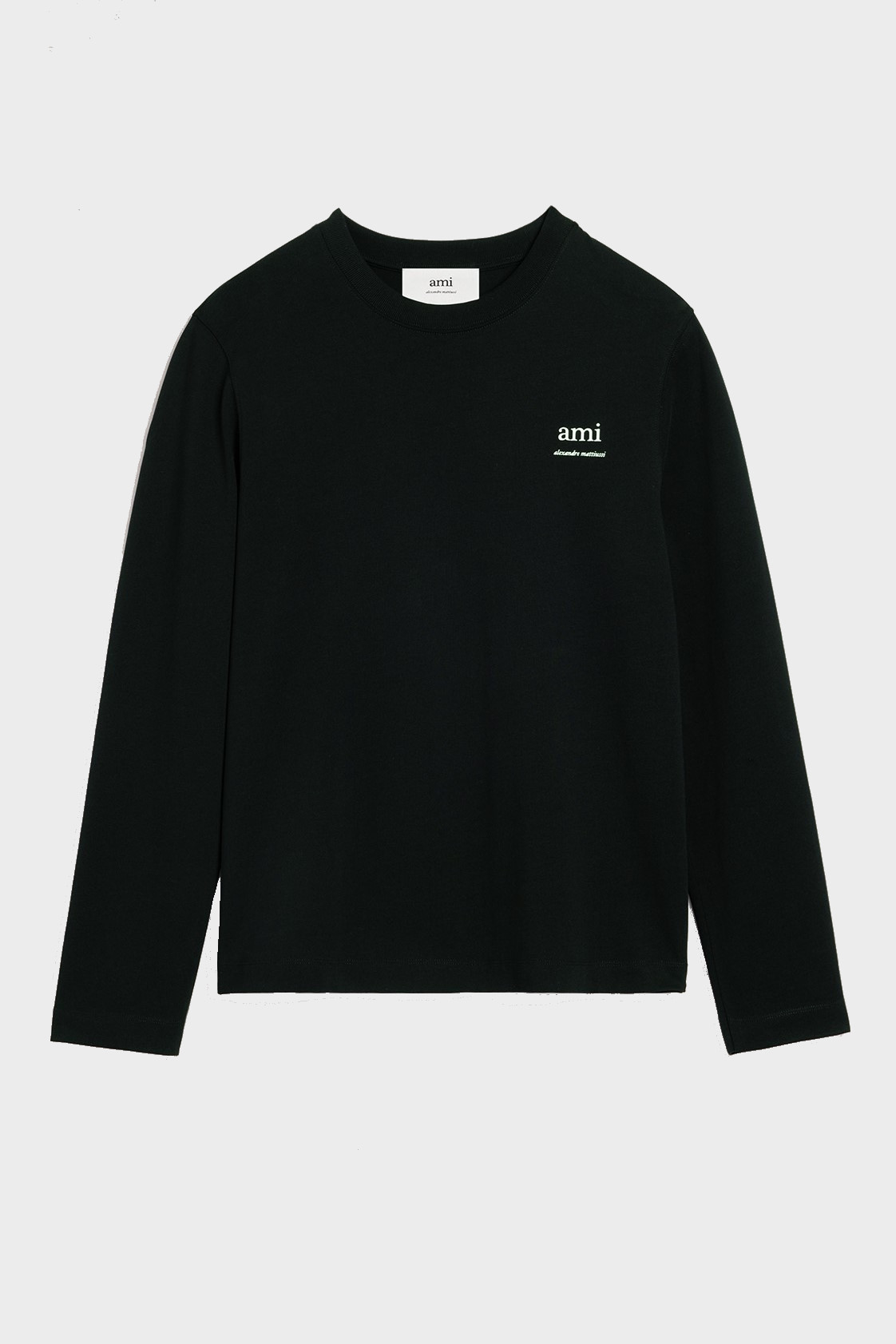 AMI PARIS Alexandre Mattiussi Longsleeve in Black