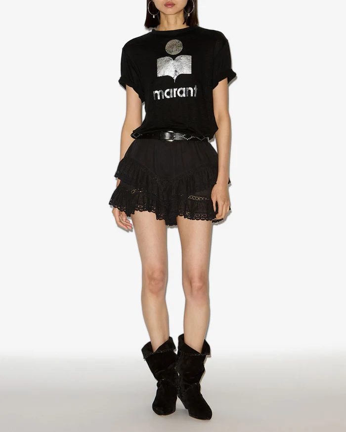 ISABEL MARANT ÉTOILE Geana Shorts in Black