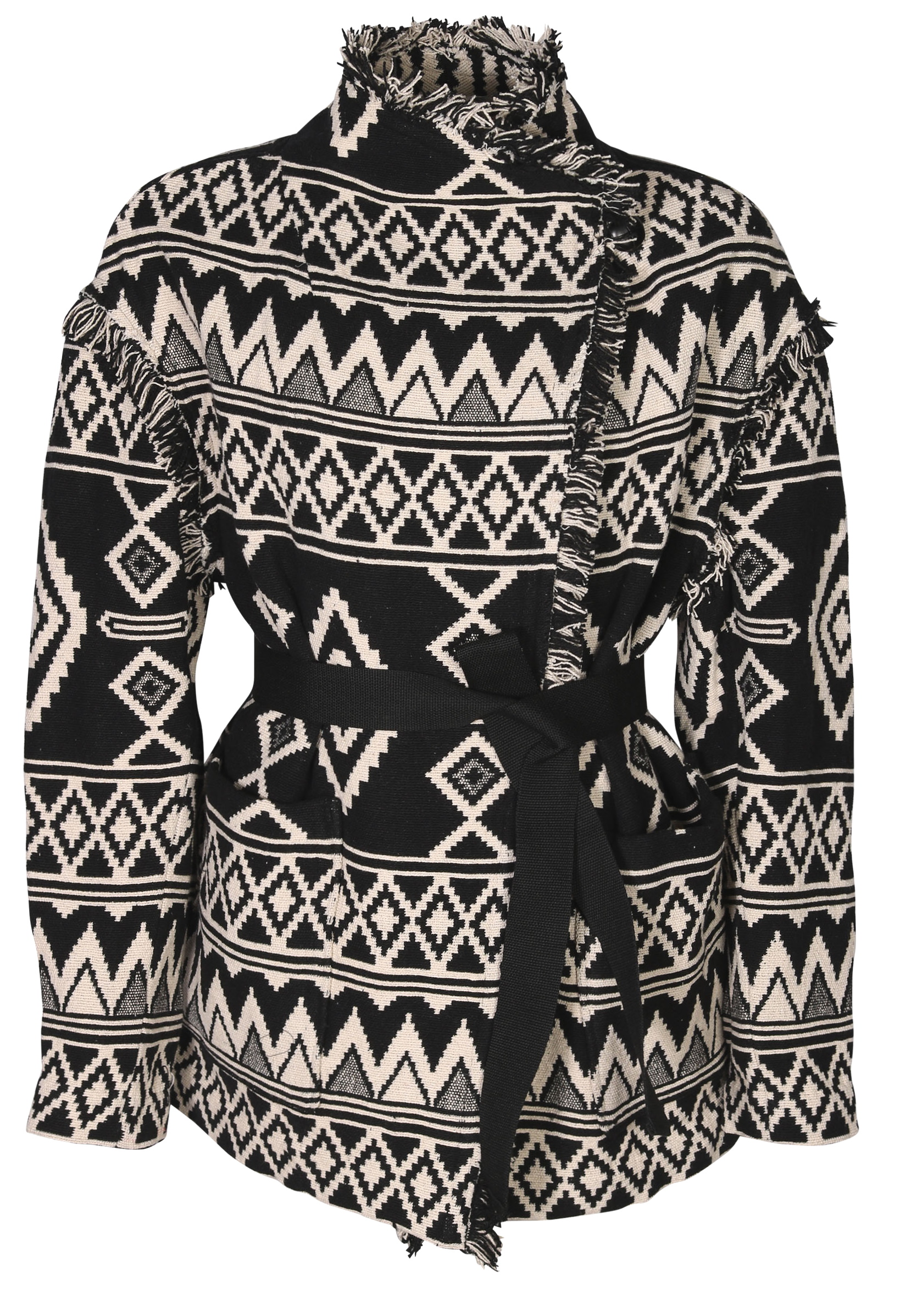 Isabel Marant Étoile Coat Josiali Black/Ecru